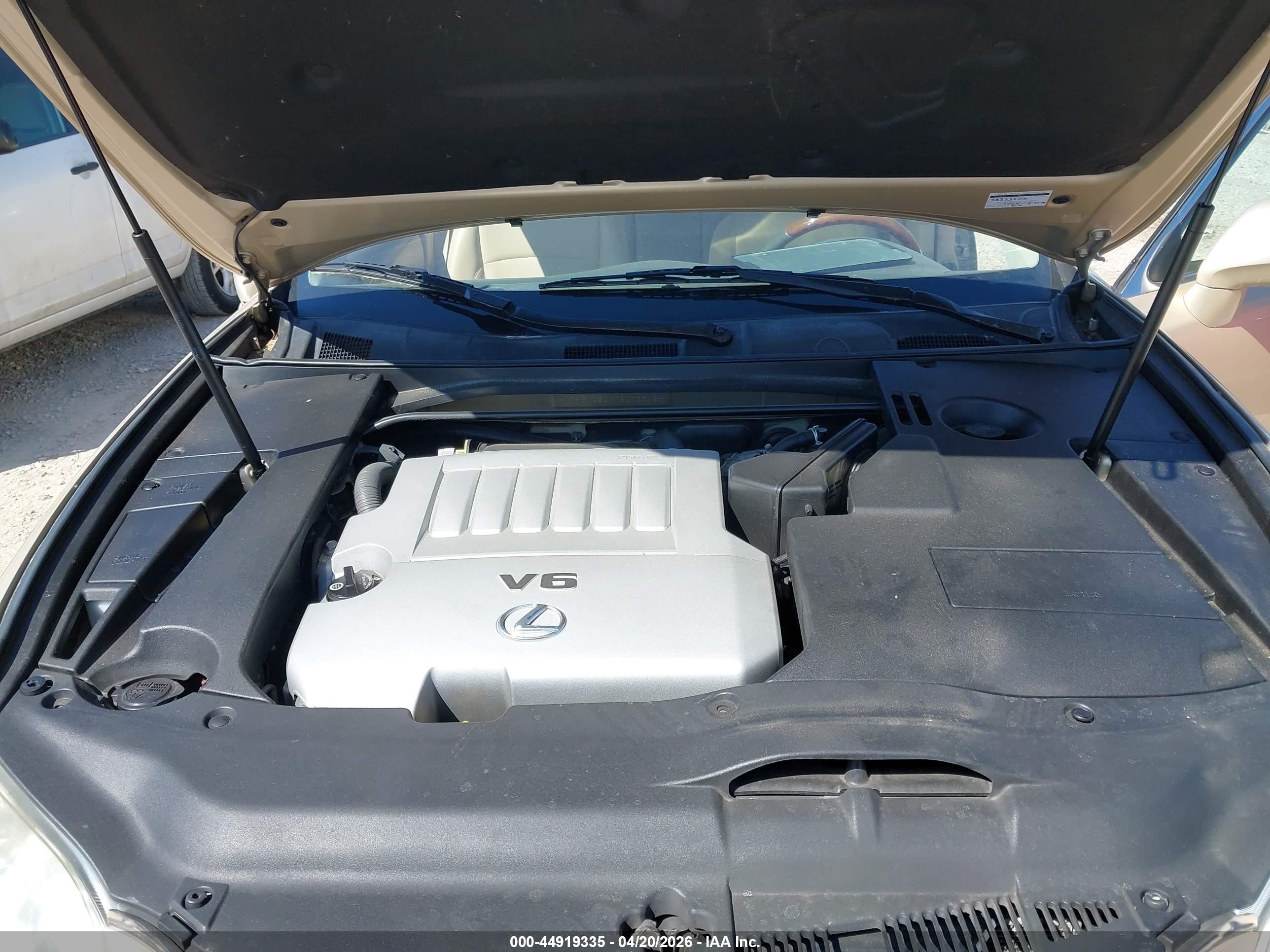 2007 Lexus Es 350   Золотой vin: JTHBJ46GX72073312