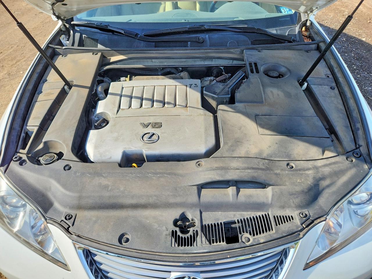 2007 Lexus Es 350 White vin: JTHBJ46GX72078042