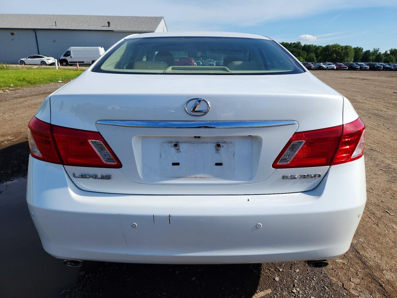 2007 Lexus Es 350 White vin: JTHBJ46GX72078042