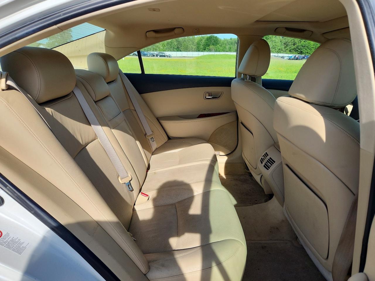 2007 Lexus Es 350 White vin: JTHBJ46GX72078042