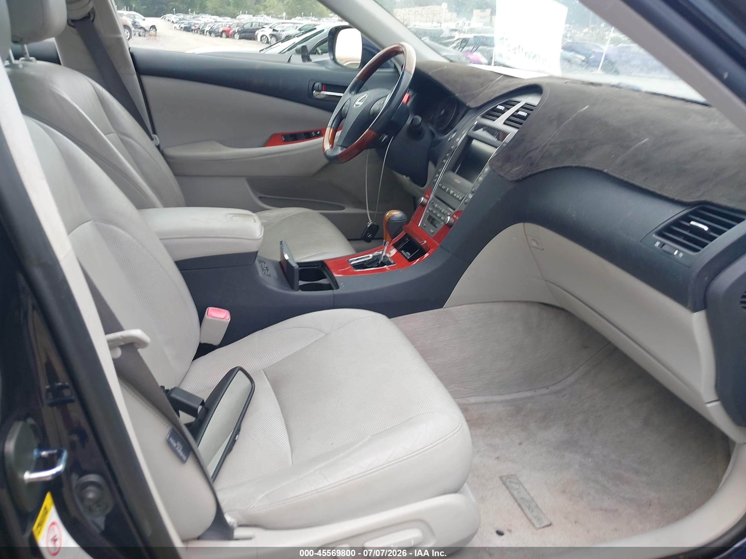 2007 Lexus Es 350   Dark Blue vin: JTHBJ46GX72079269
