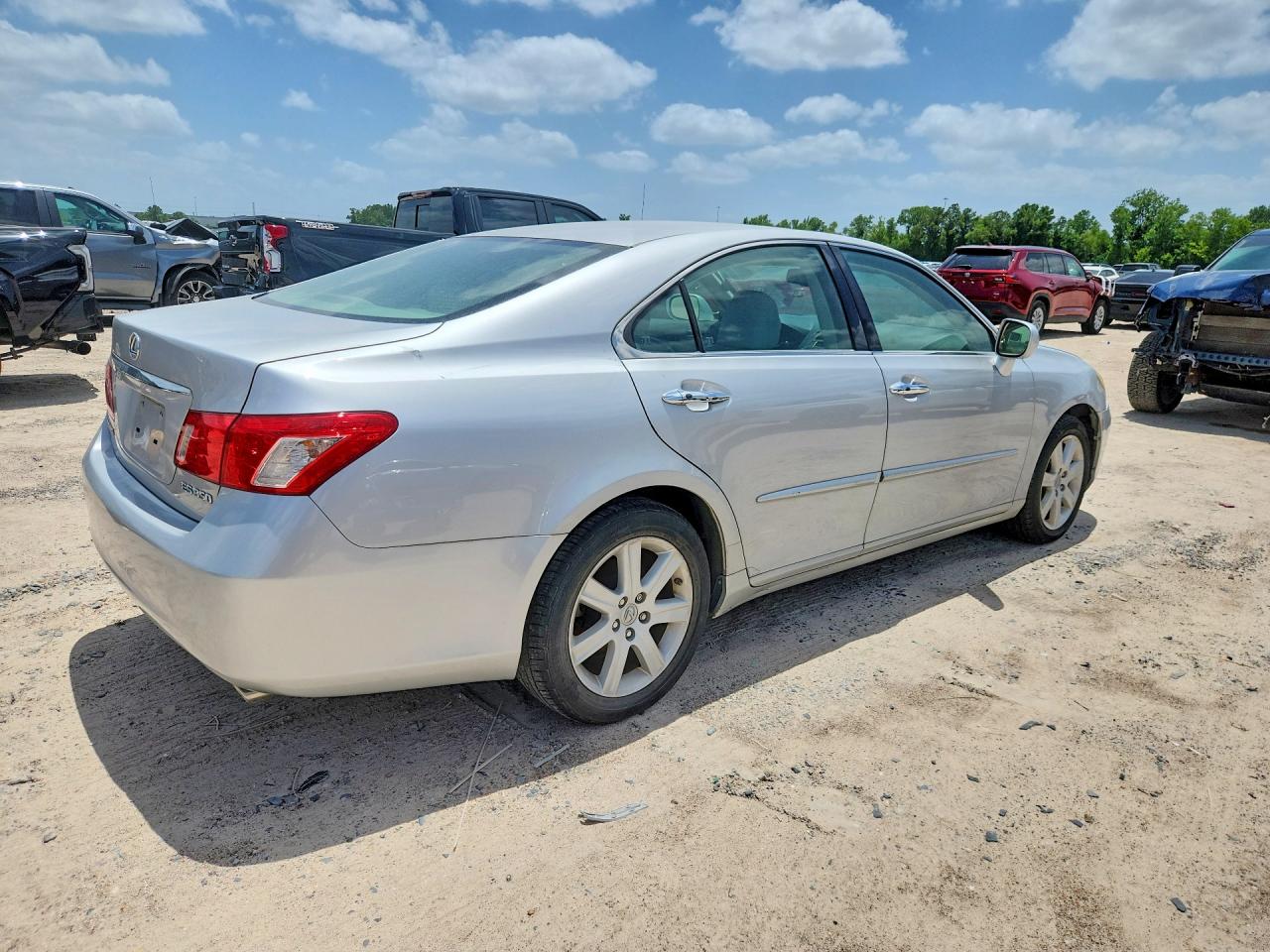 2007 Lexus Es 350 Silver vin: JTHBJ46GX72082902