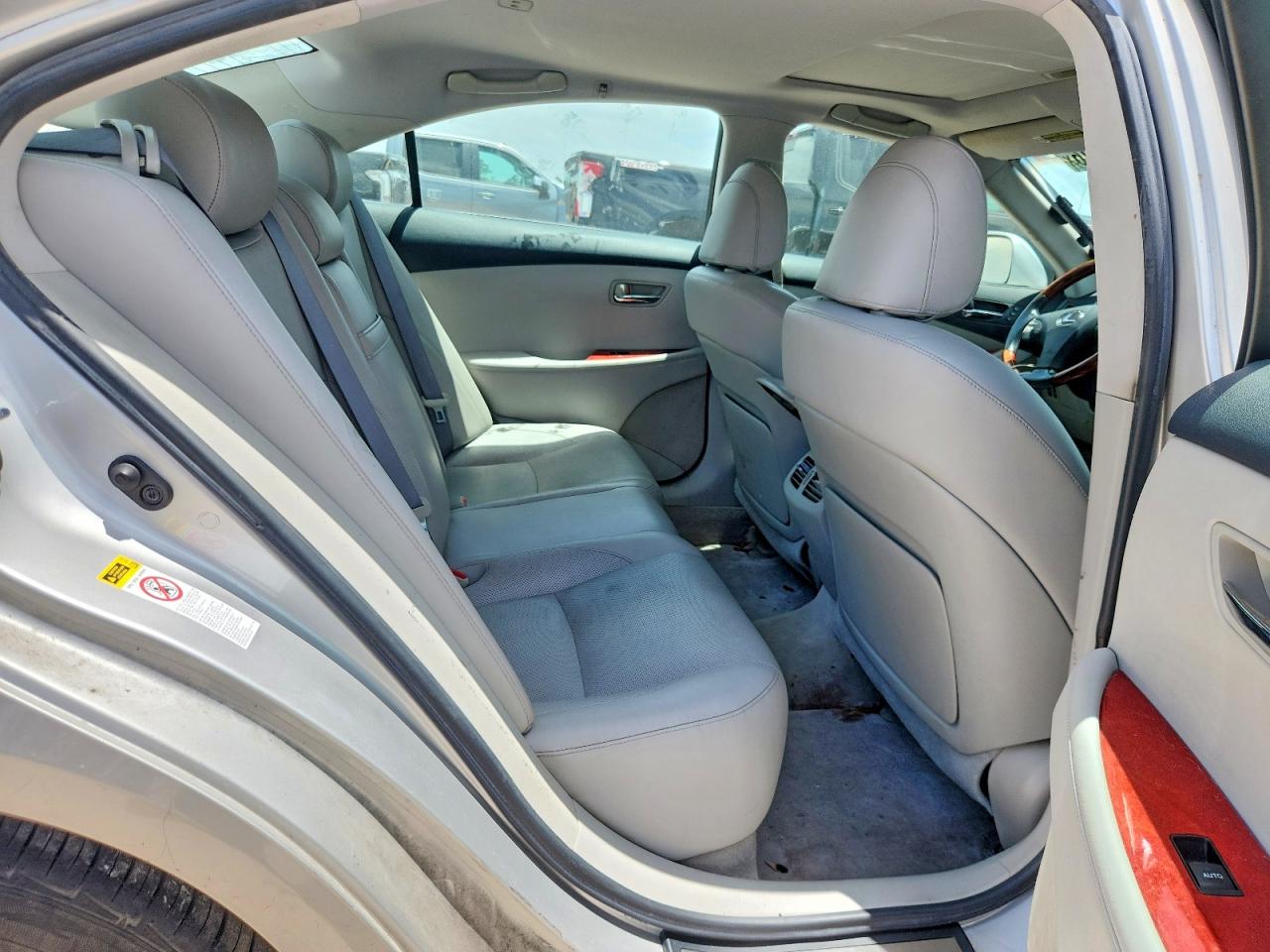 2007 Lexus Es 350 Silver vin: JTHBJ46GX72082902