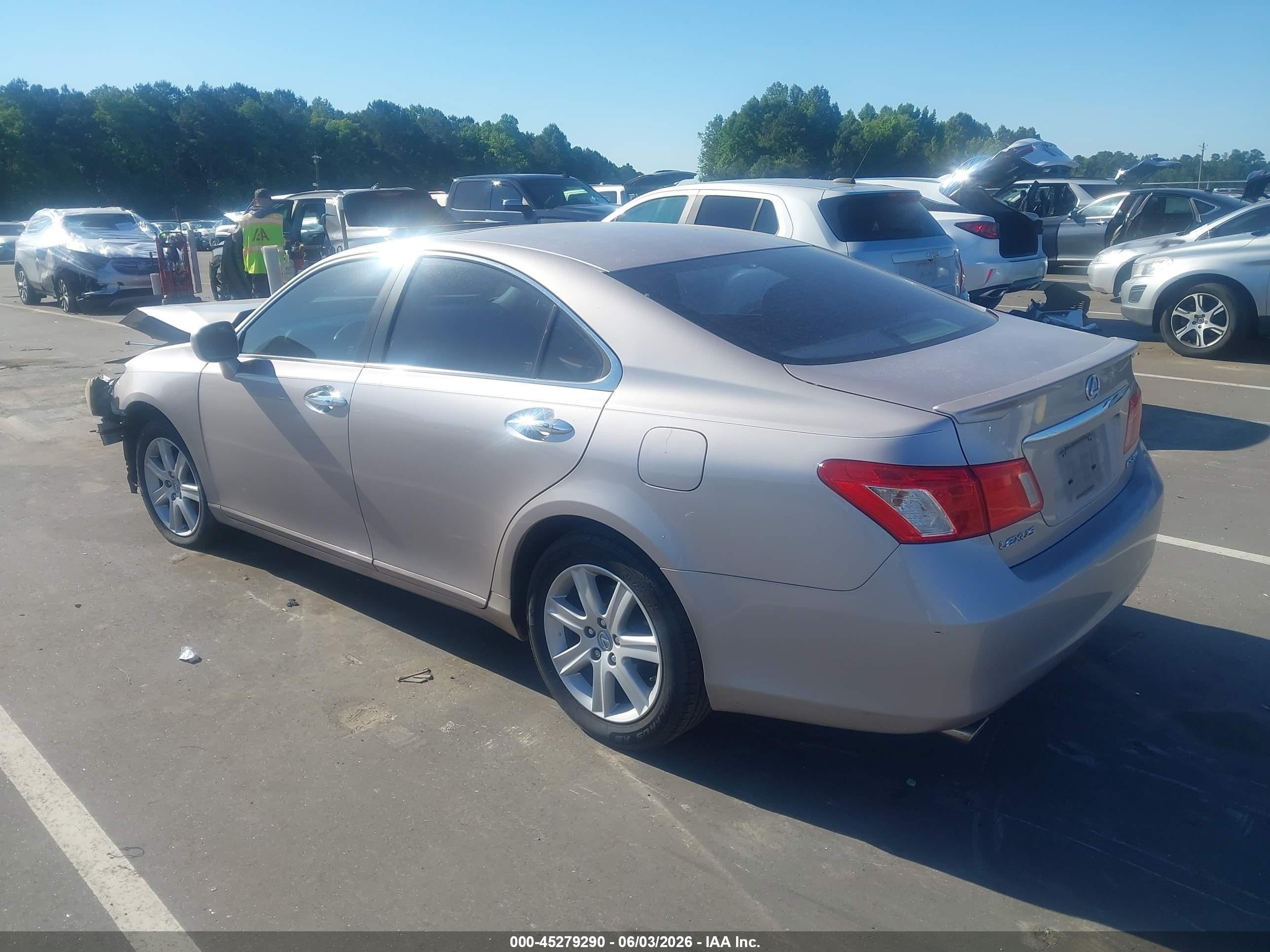 2007 Lexus Es 350   Champagne vin: JTHBJ46GX72093706