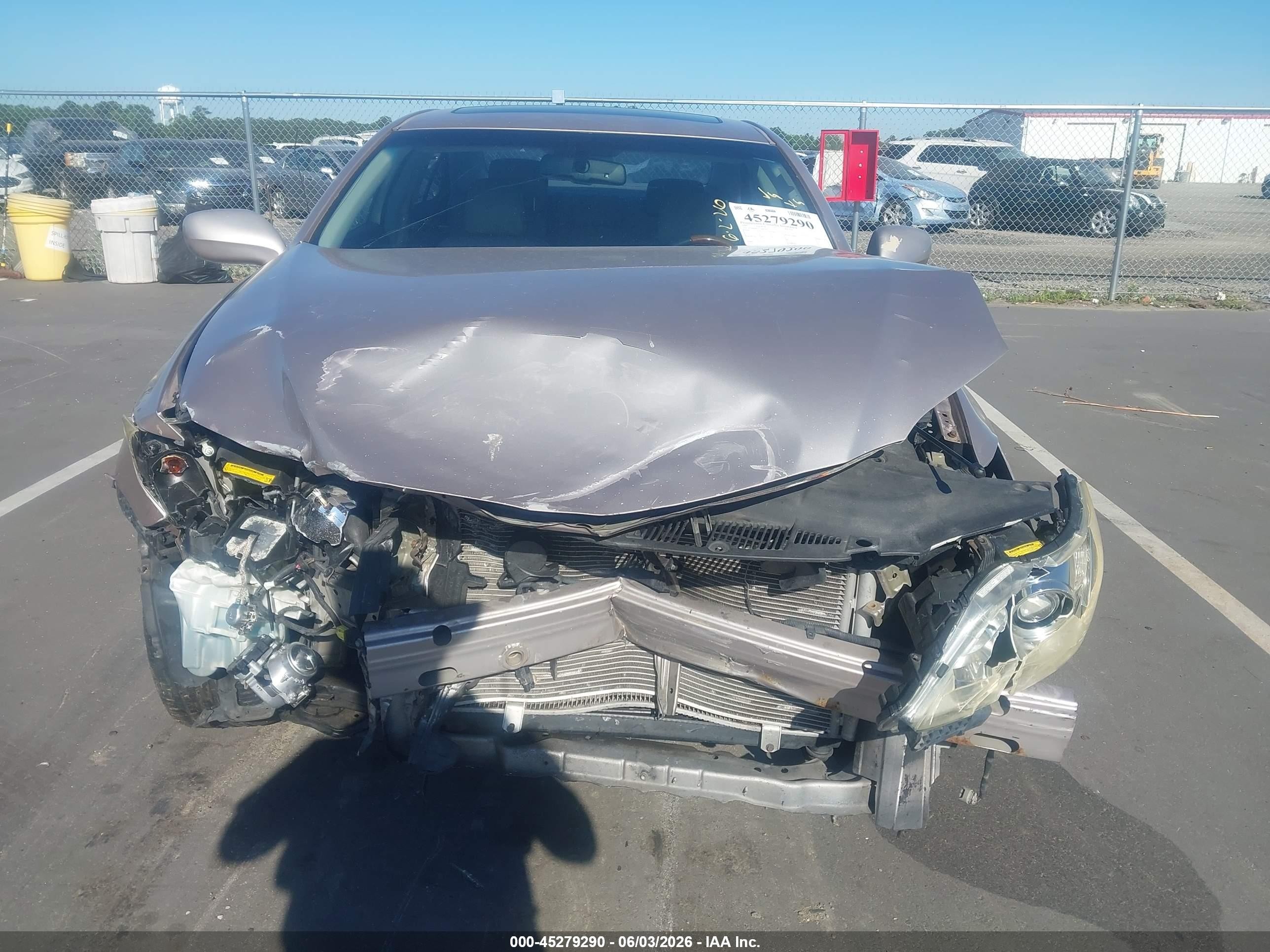 2007 Lexus Es 350   Champagne vin: JTHBJ46GX72093706