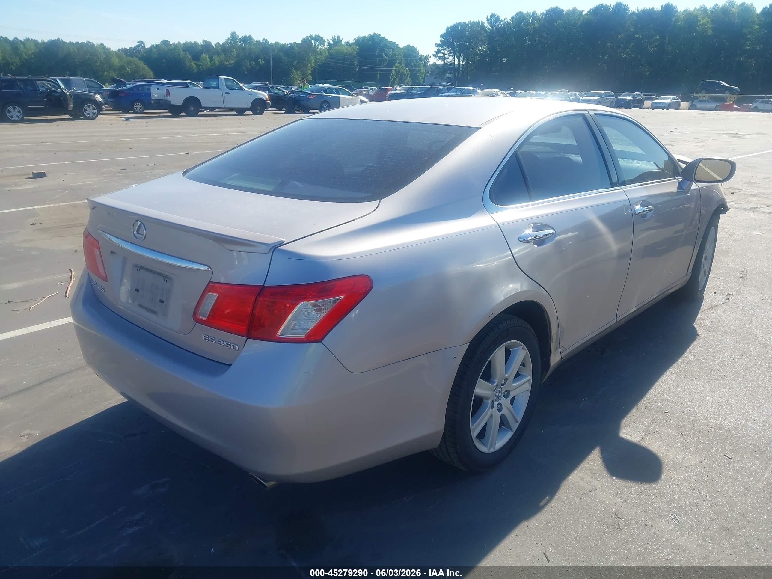 2007 Lexus Es 350   Champagne vin: JTHBJ46GX72093706