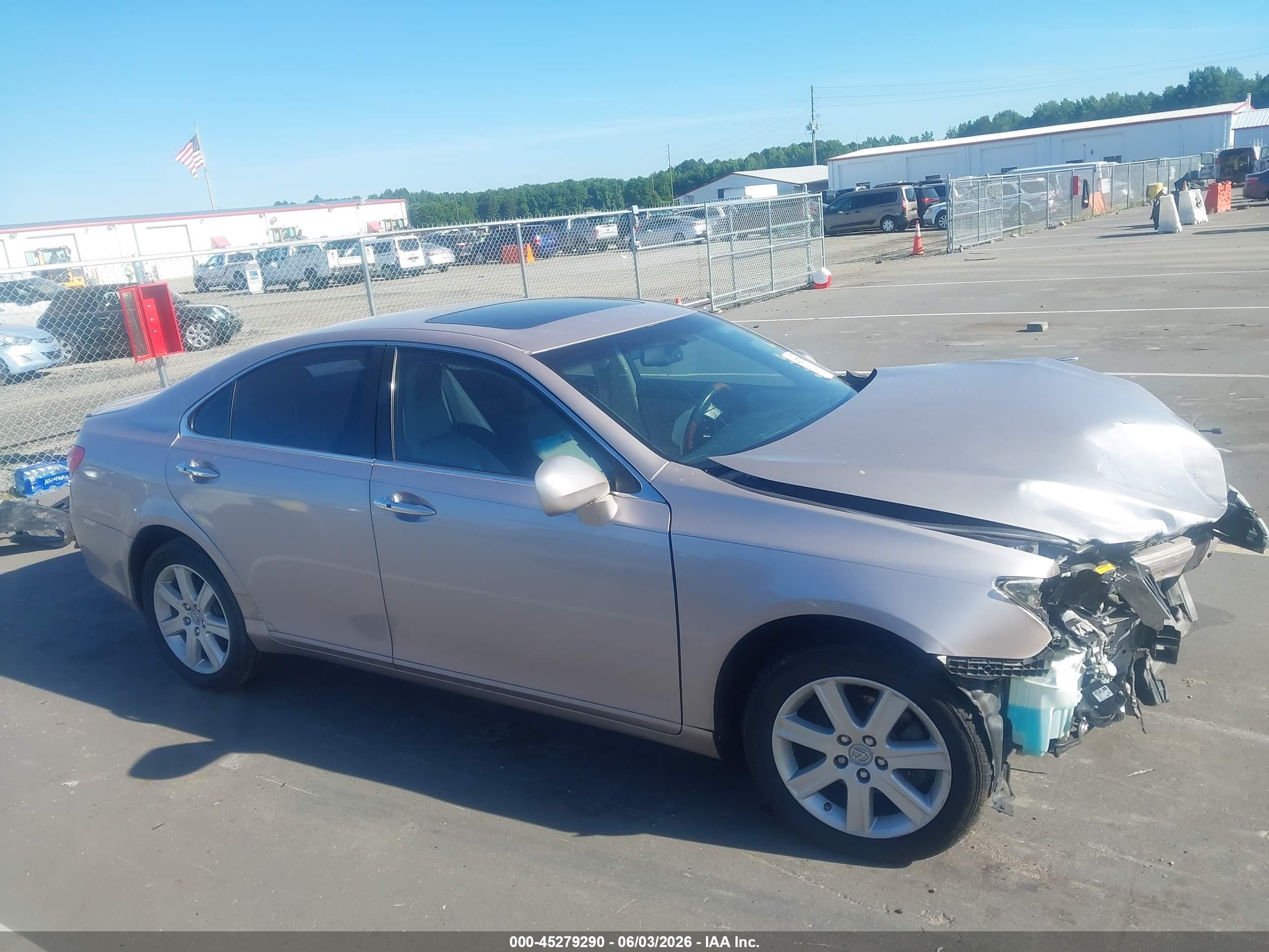 2007 Lexus Es 350   Champagne vin: JTHBJ46GX72093706