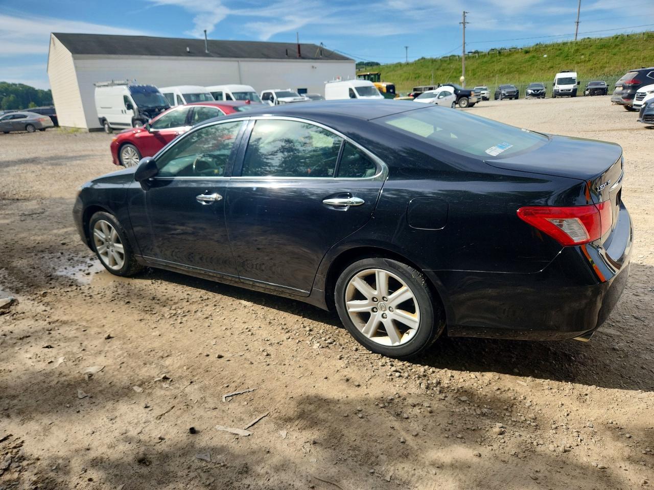 2007 Lexus Es 350 Black vin: JTHBJ46GX72094032