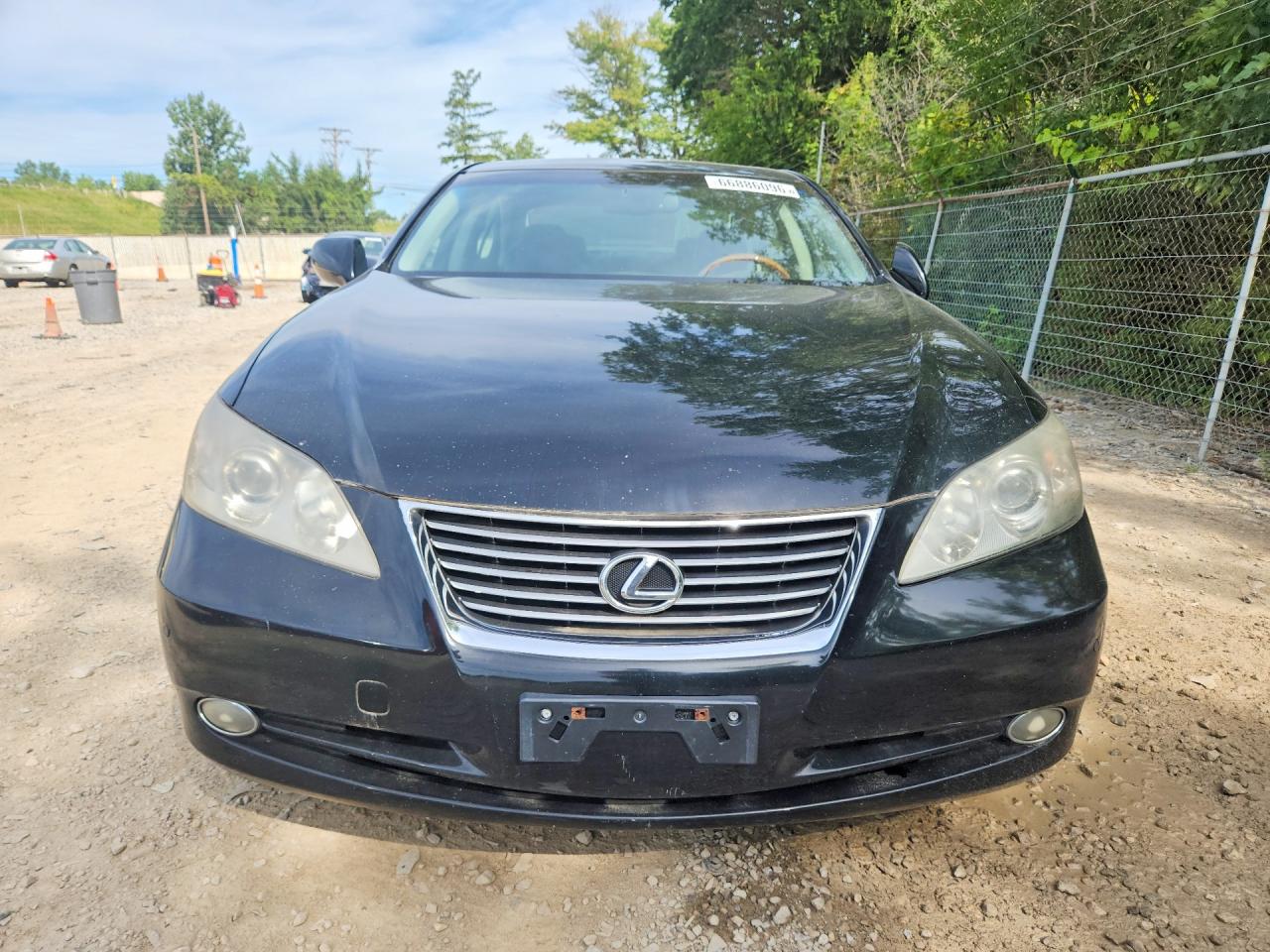 2007 Lexus Es 350 Black vin: JTHBJ46GX72094032