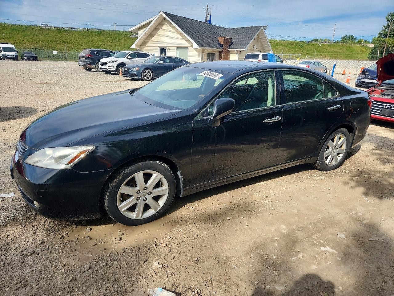 2007 Lexus Es 350 Black vin: JTHBJ46GX72094032