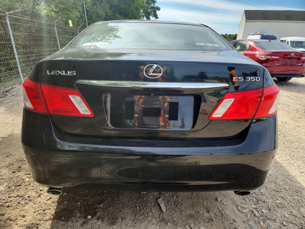 2007 Lexus Es 350 Black vin: JTHBJ46GX72094032