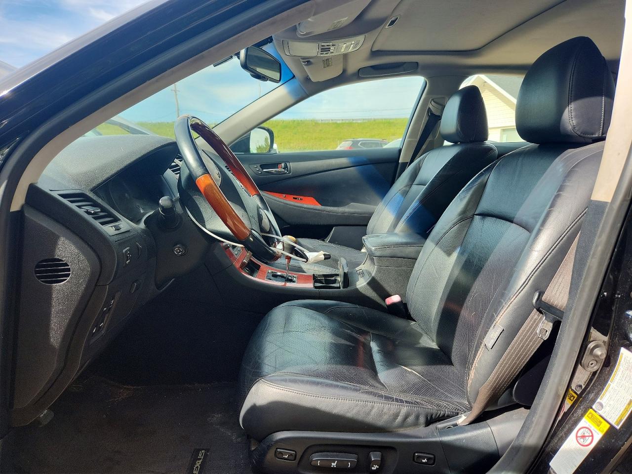 2007 Lexus Es 350 Black vin: JTHBJ46GX72094032