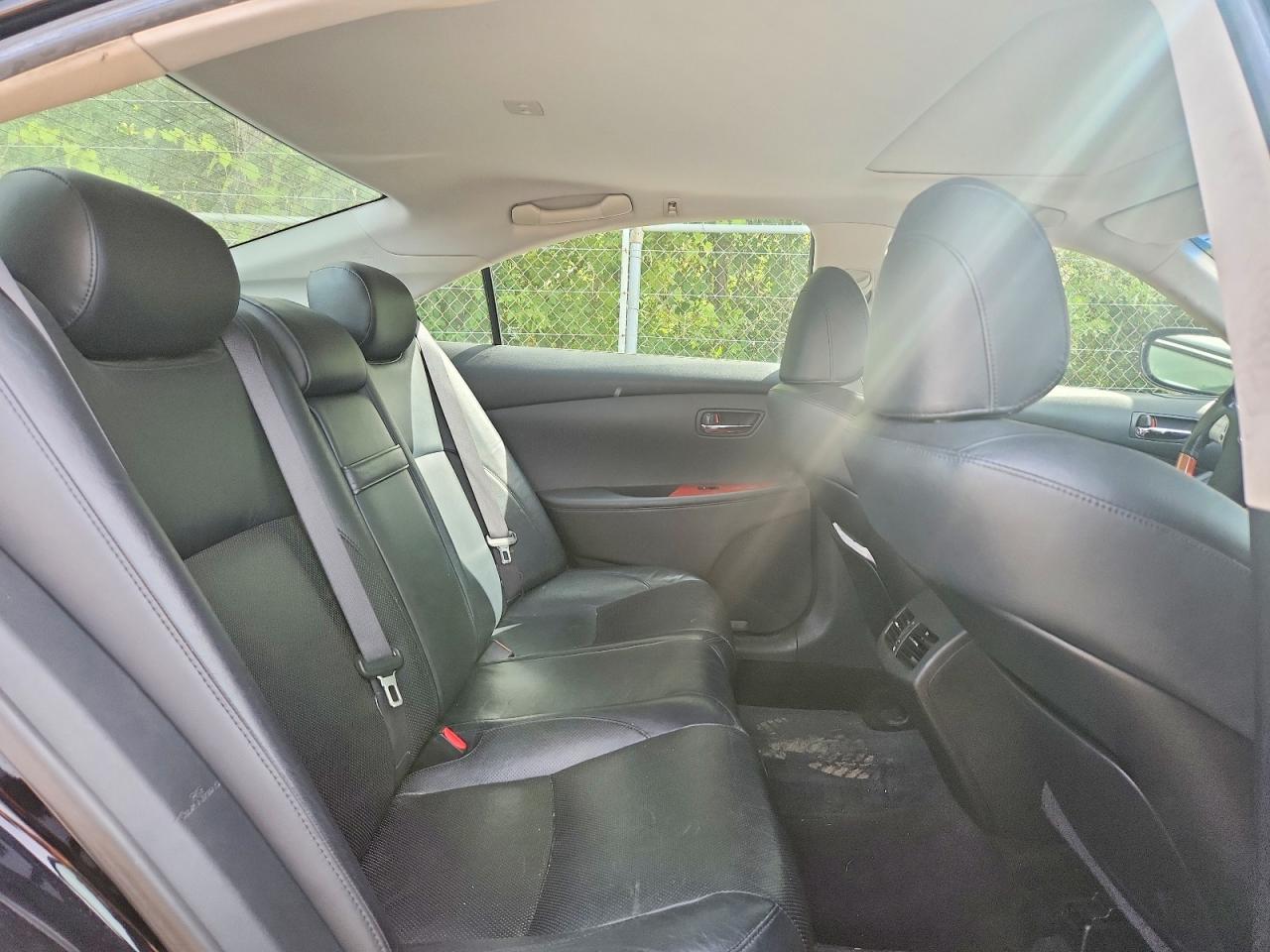 2007 Lexus Es 350 Black vin: JTHBJ46GX72094032