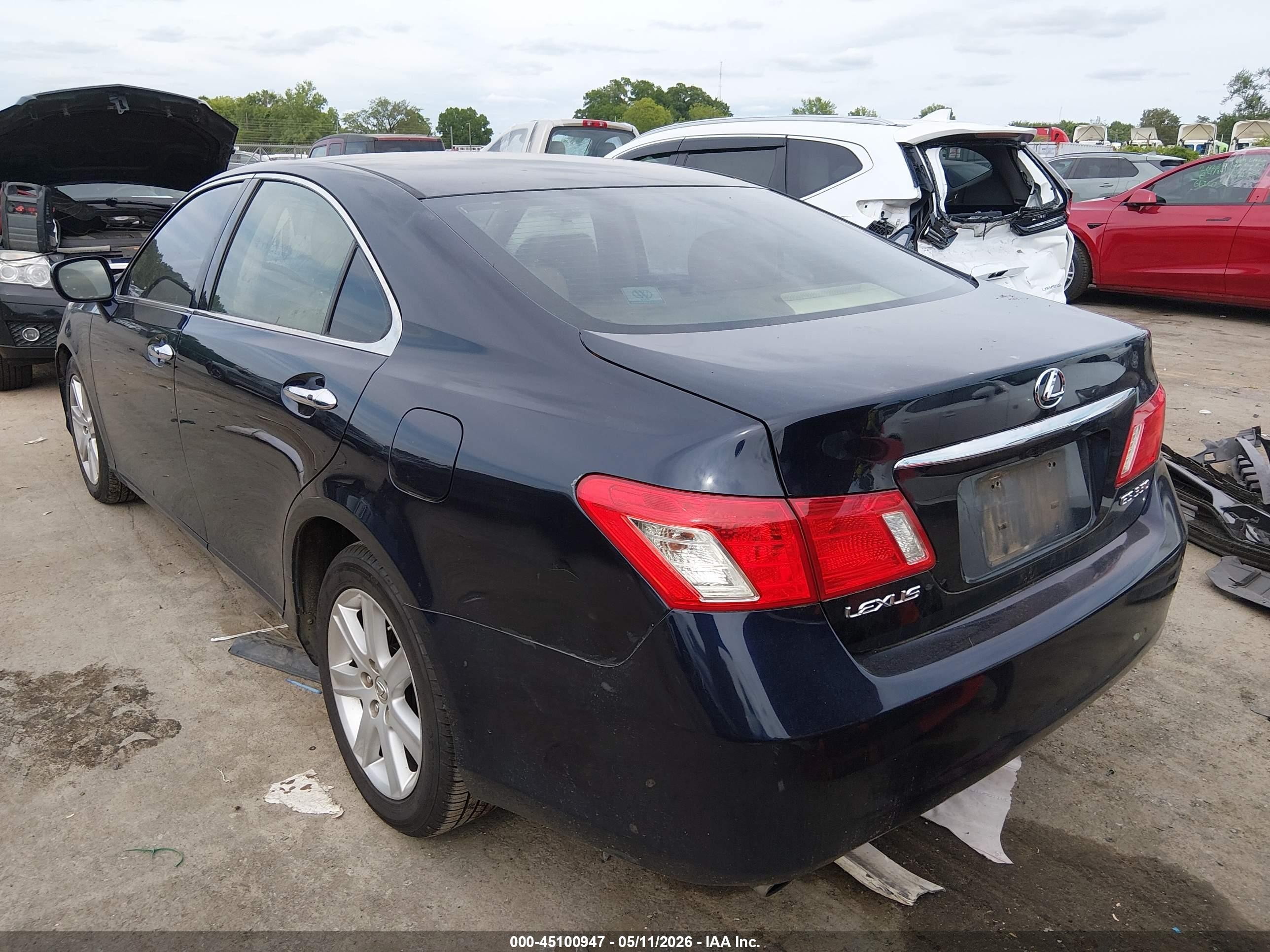 2007 Lexus Es 350   Blue vin: JTHBJ46GX72097626