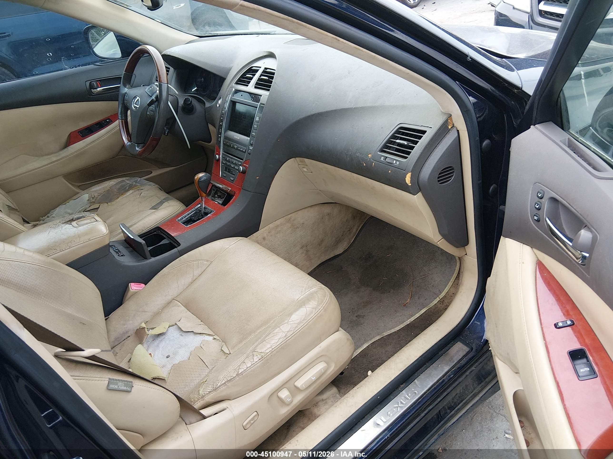 2007 Lexus Es 350   Blue vin: JTHBJ46GX72097626