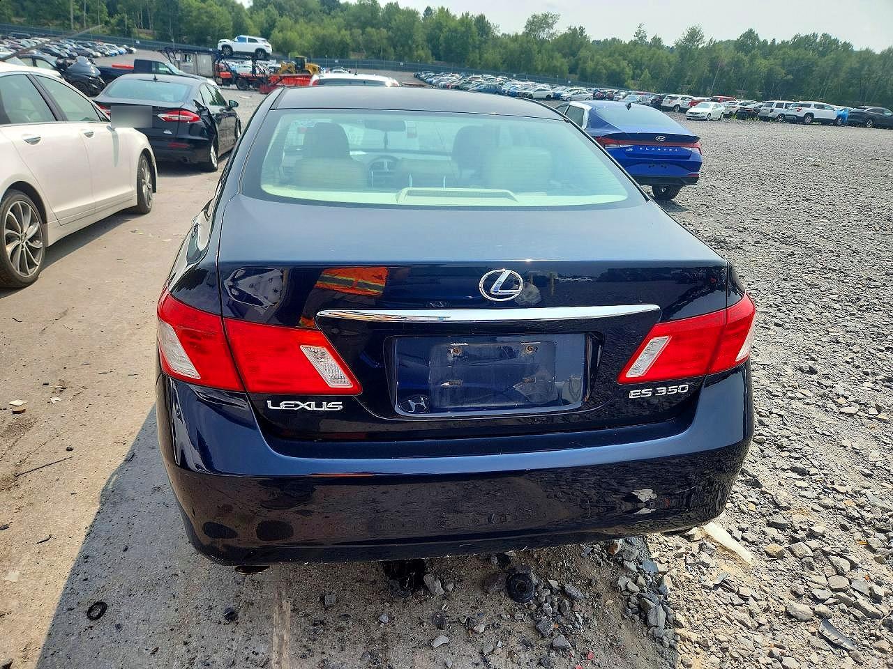 2007 Lexus Es 350 Blue vin: JTHBJ46GX72097657