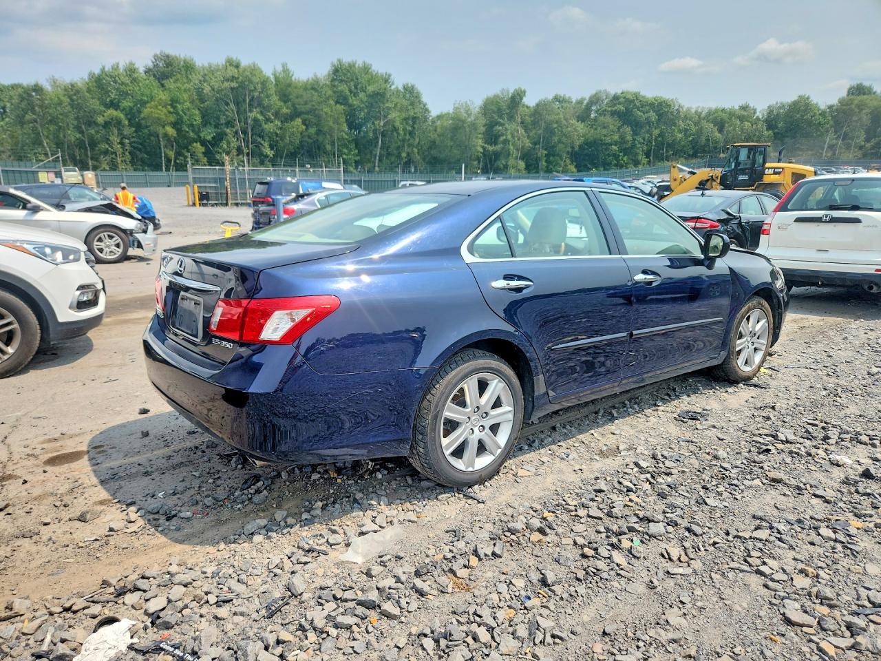 2007 Lexus Es 350 Blue vin: JTHBJ46GX72097657