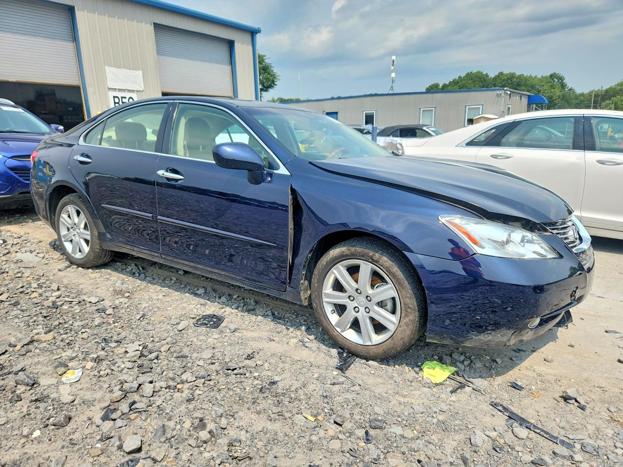 2007 Lexus Es 350 Blue vin: JTHBJ46GX72097657