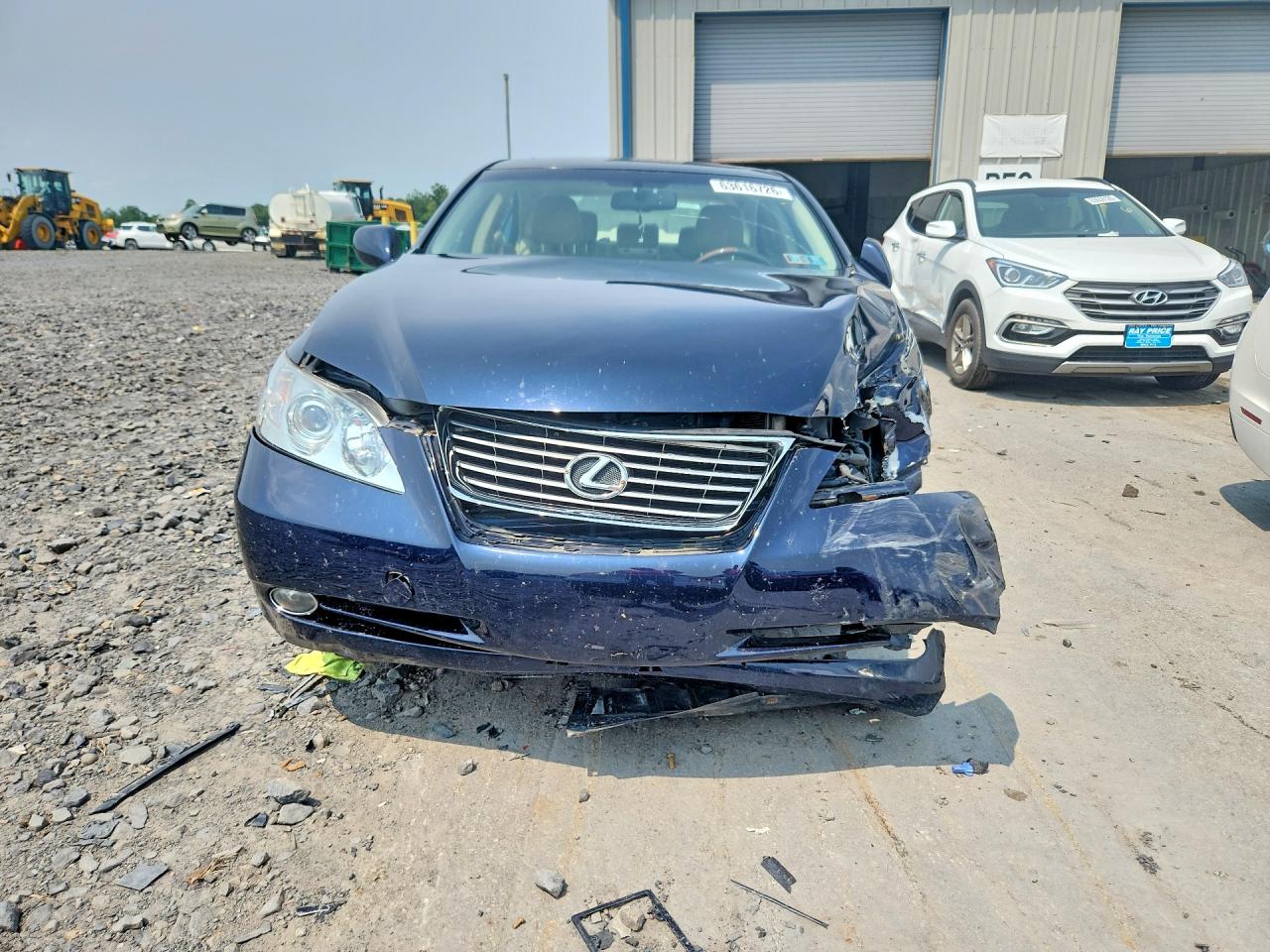 2007 Lexus Es 350 Blue vin: JTHBJ46GX72097657