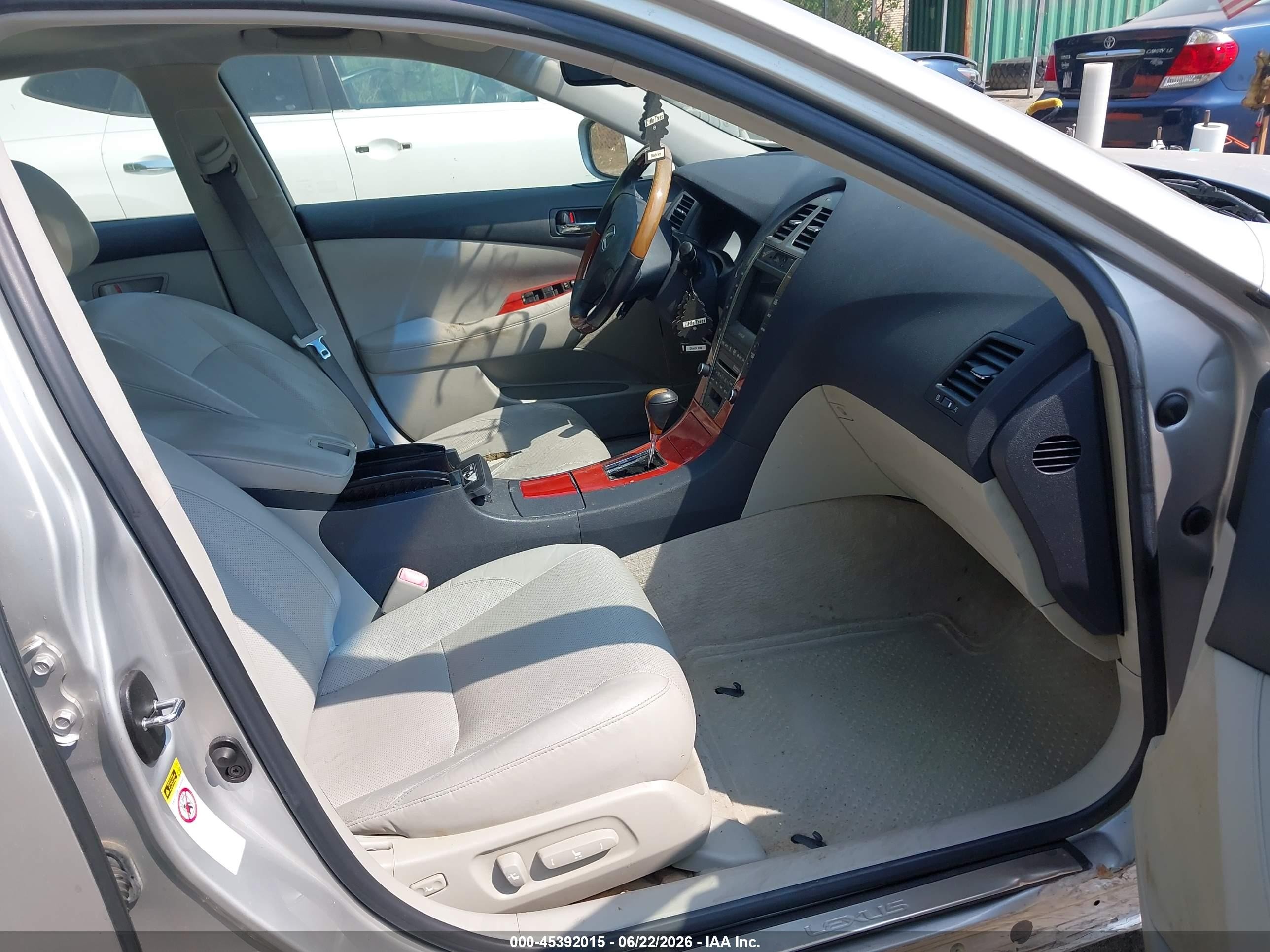 2007 Lexus Es 350 Серебряный vin: JTHBJ46GX72104462