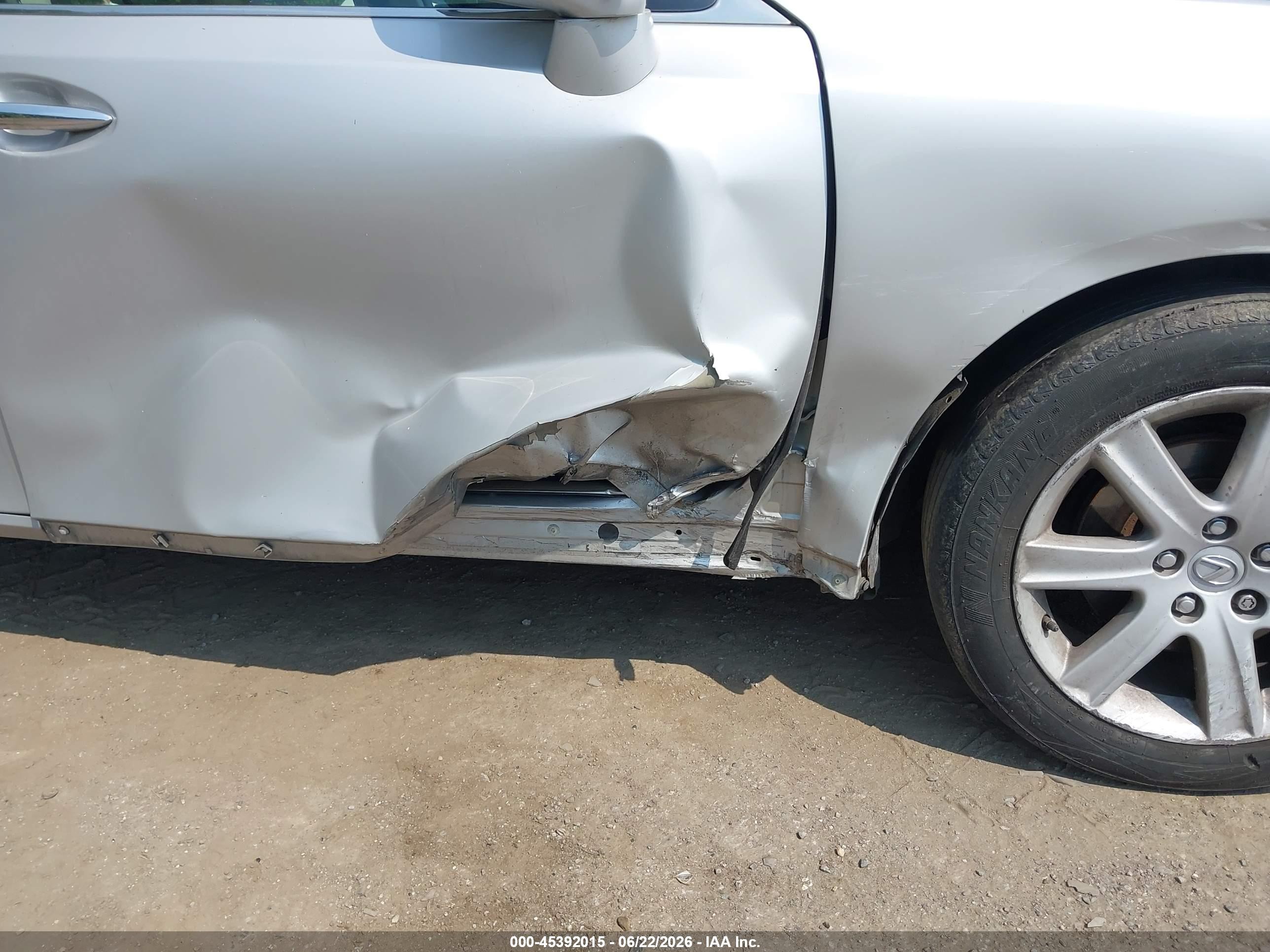 2007 Lexus Es 350 Серебряный vin: JTHBJ46GX72104462