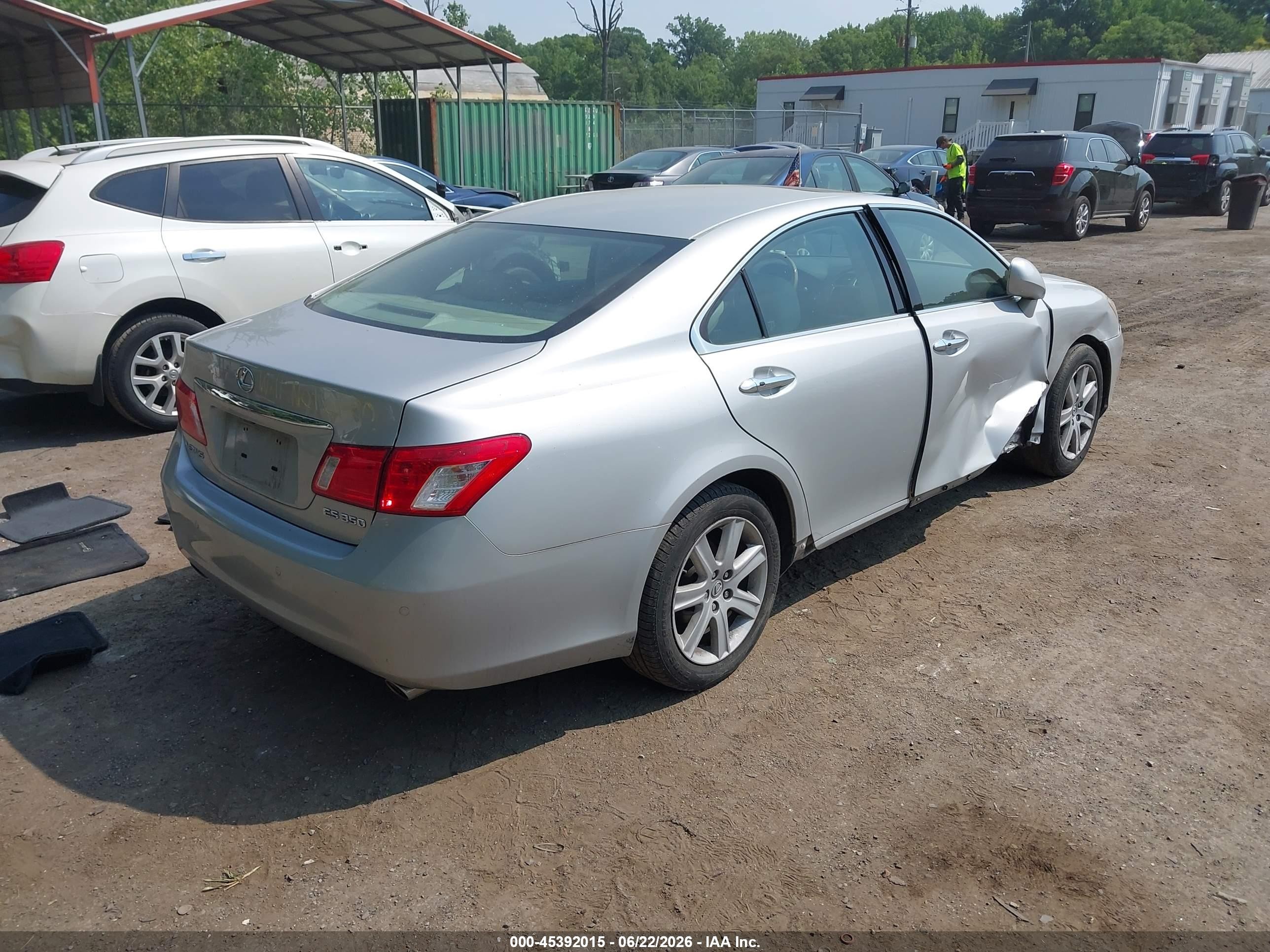2007 Lexus Es 350 Серебряный vin: JTHBJ46GX72104462