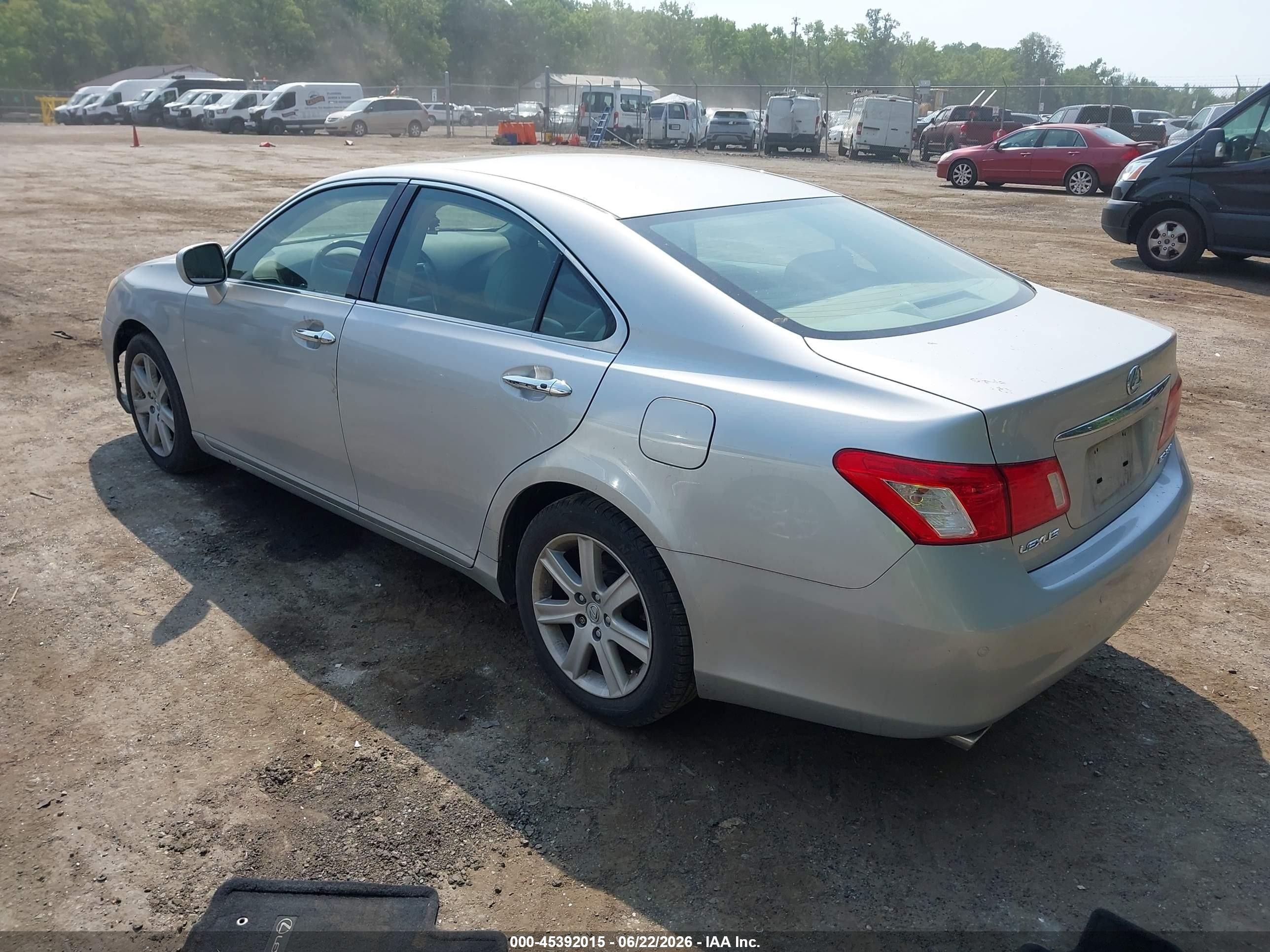 2007 Lexus Es 350 Серебряный vin: JTHBJ46GX72104462