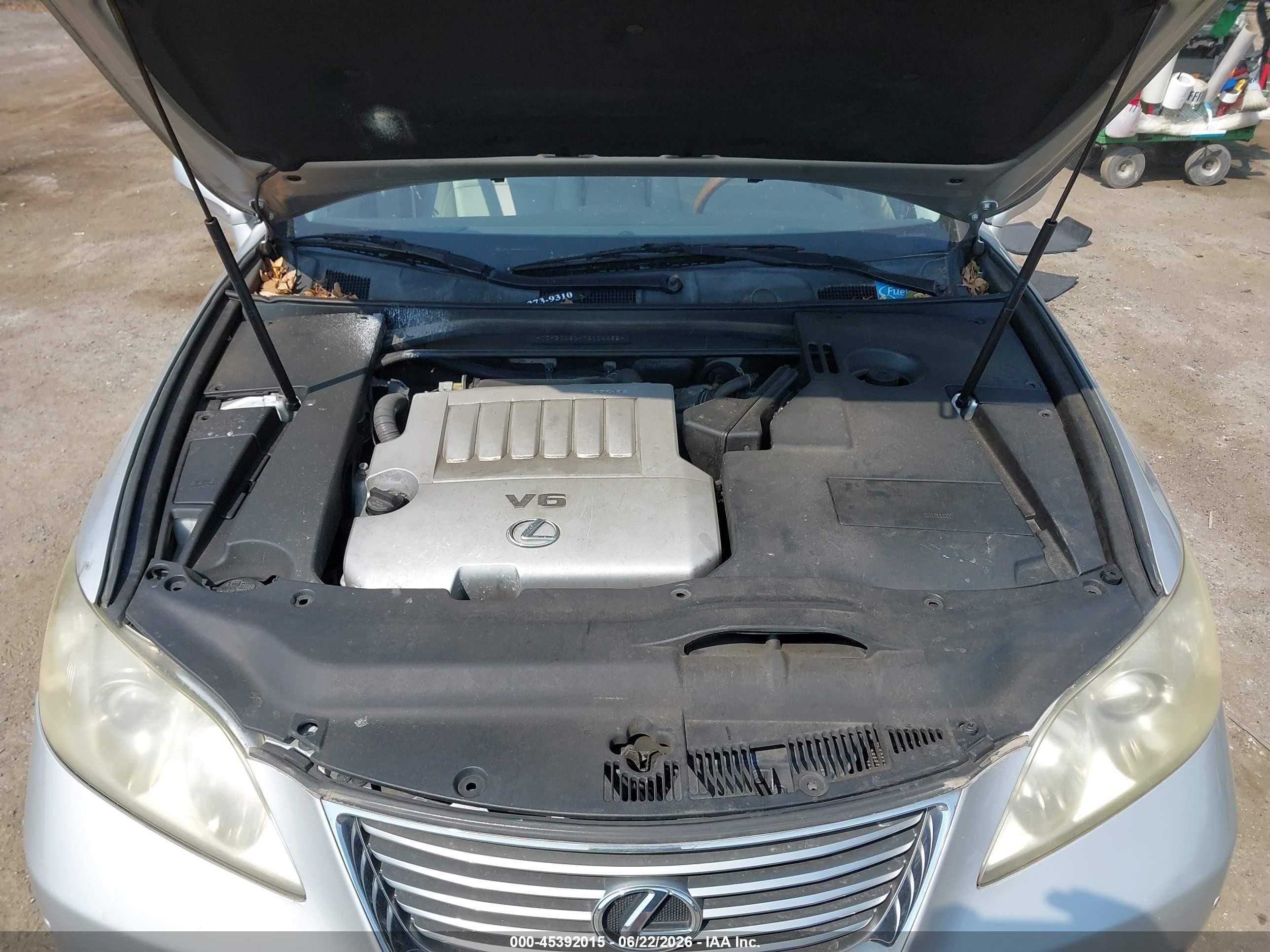 2007 Lexus Es 350 Серебряный vin: JTHBJ46GX72104462