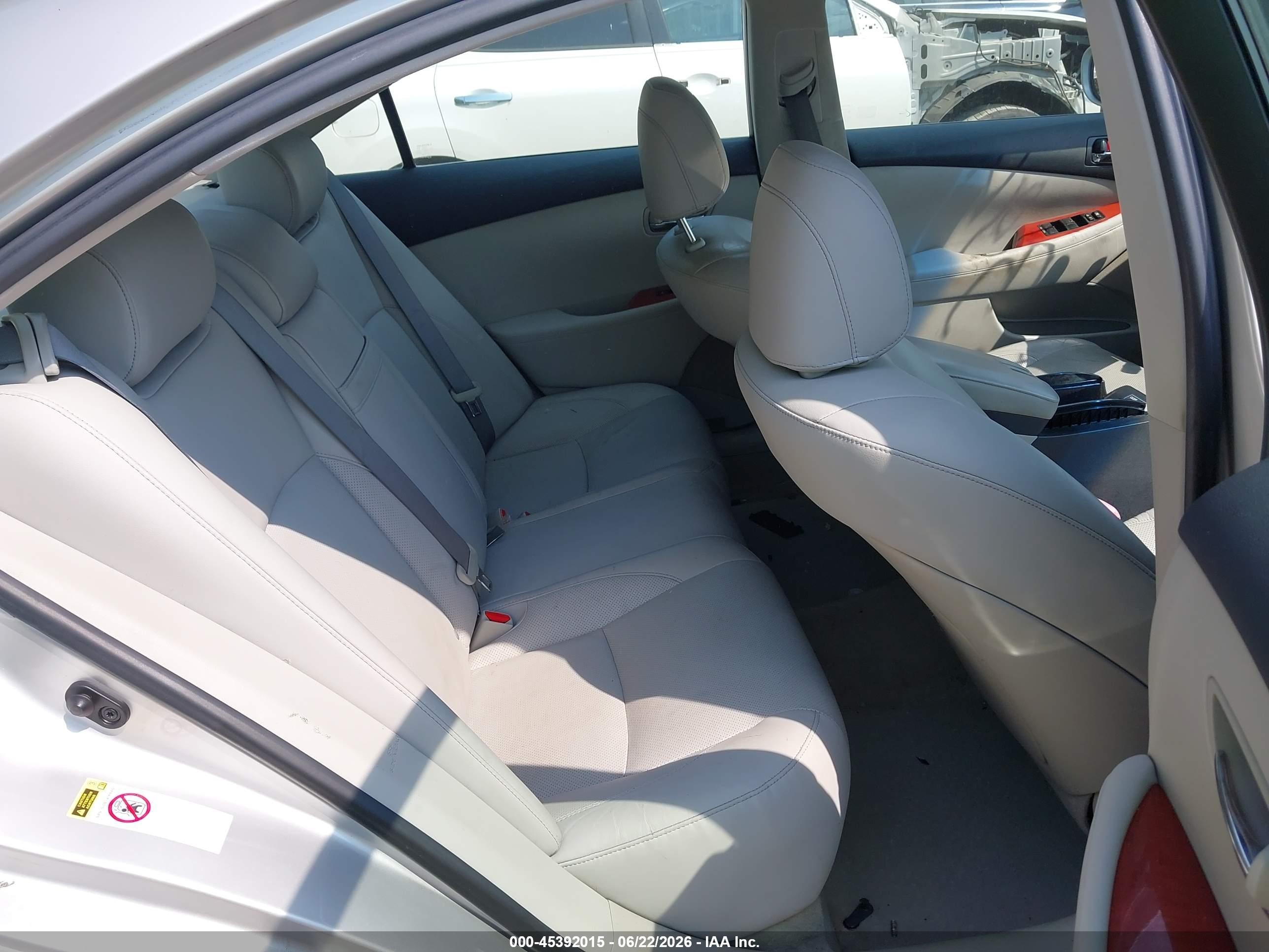 2007 Lexus Es 350 Серебряный vin: JTHBJ46GX72104462