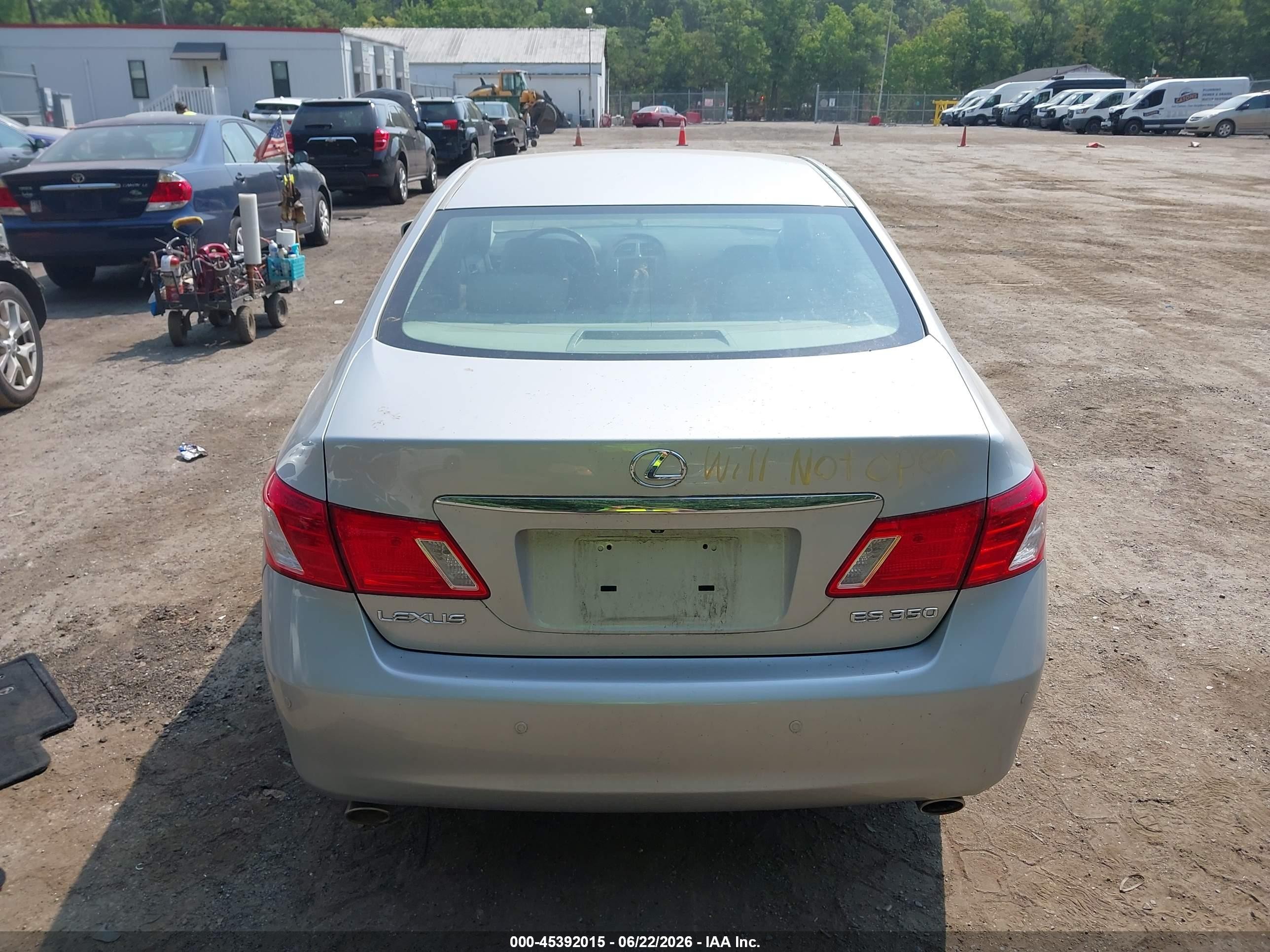 2007 Lexus Es 350 Серебряный vin: JTHBJ46GX72104462