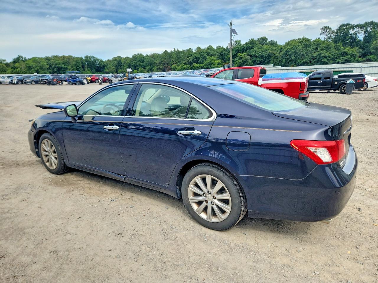 2007 Lexus Es 350 Blue vin: JTHBJ46GX72110035