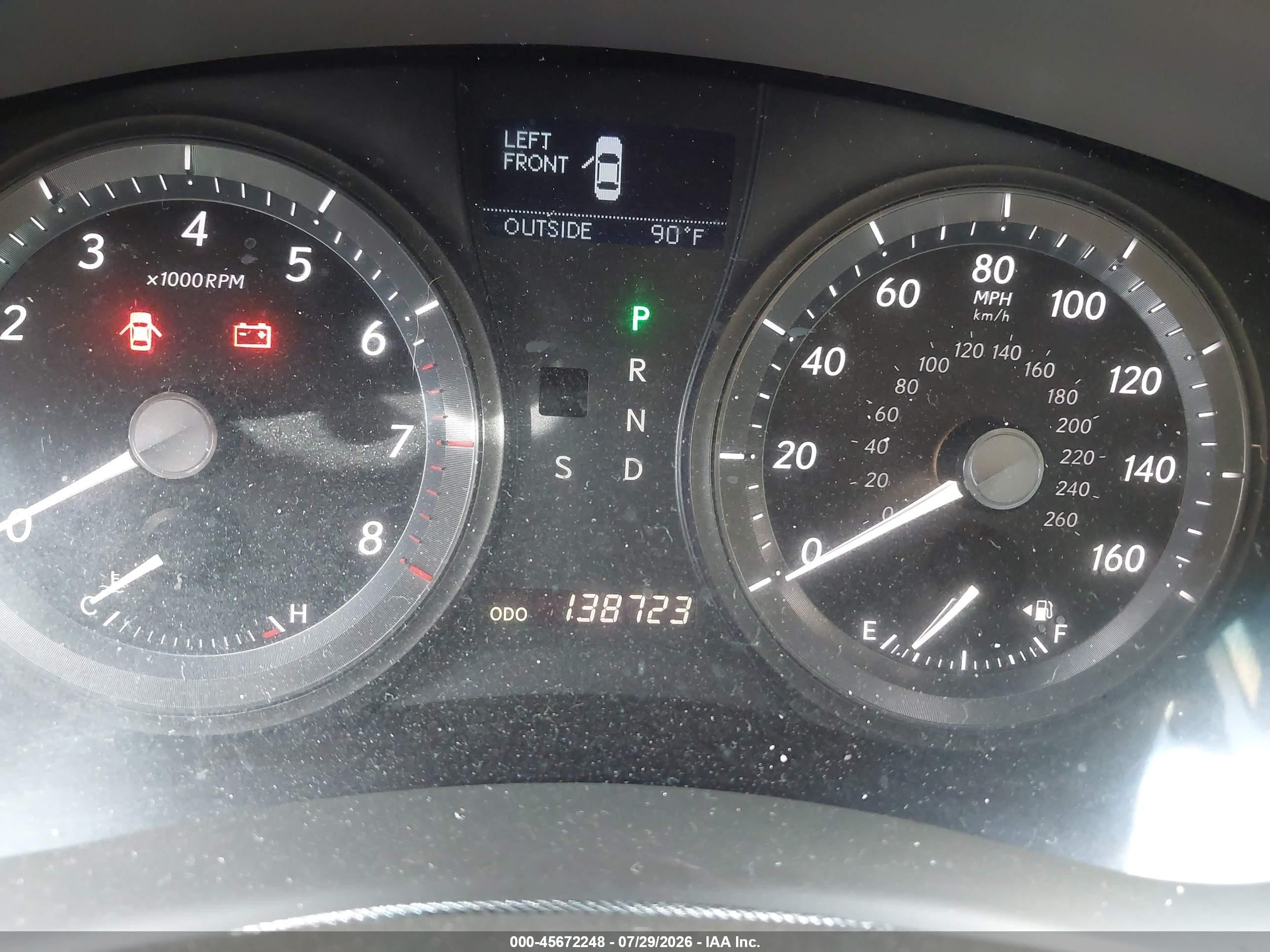 2007 Lexus Es 350   Gold vin: JTHBJ46GX72111945