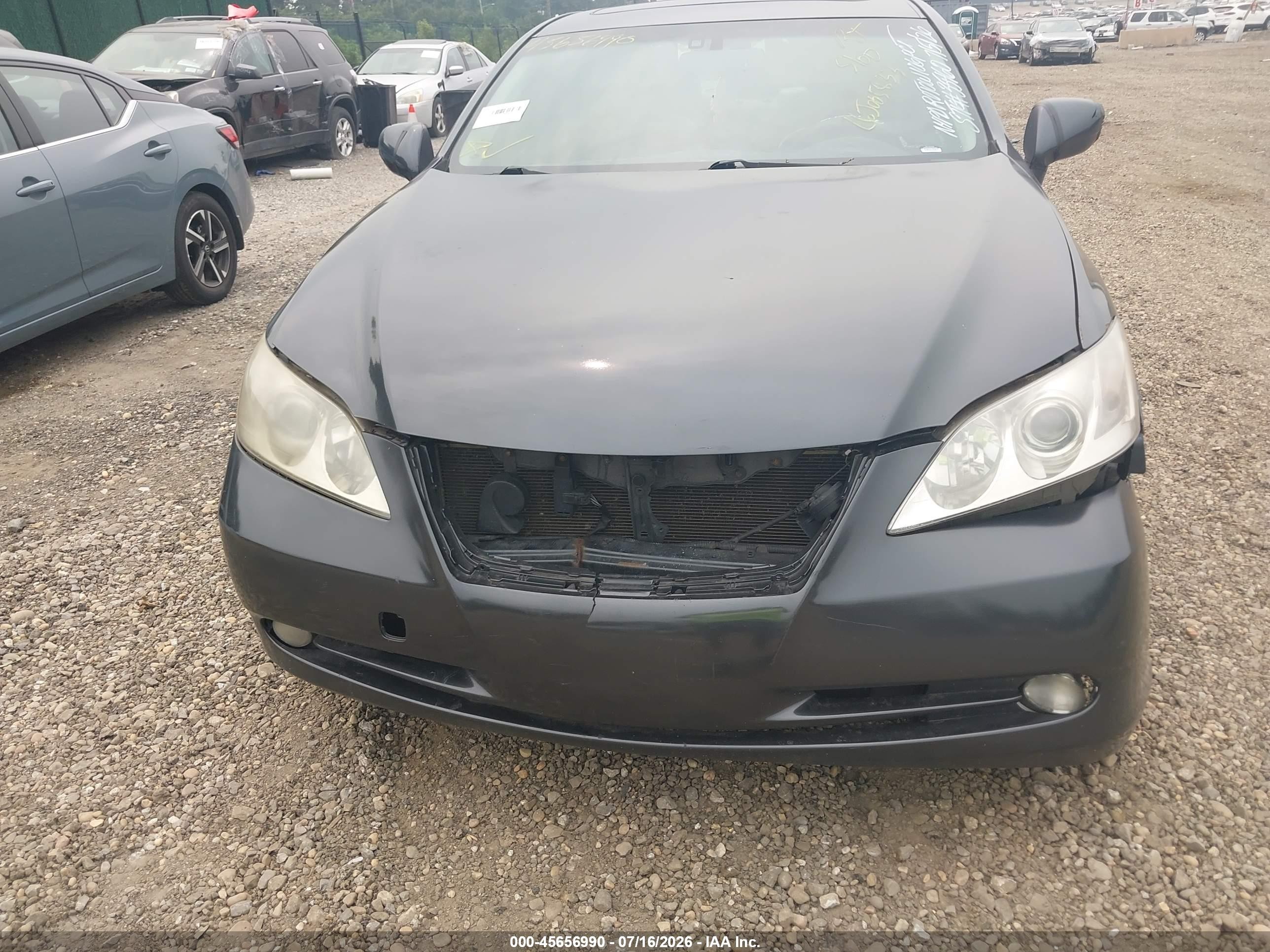 2007 Lexus Es 350   Gray vin: JTHBJ46GX72120838