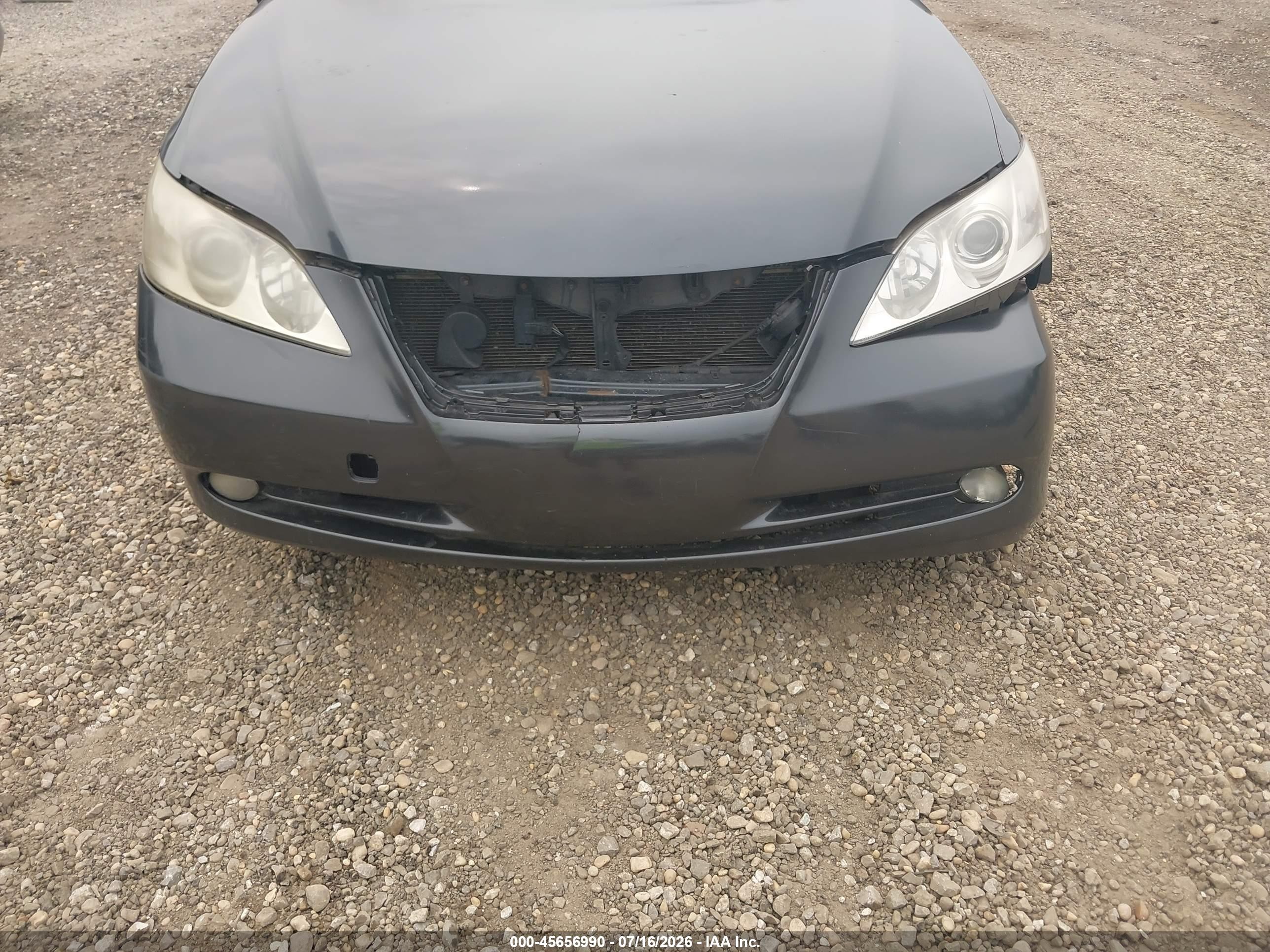 2007 Lexus Es 350   Gray vin: JTHBJ46GX72120838