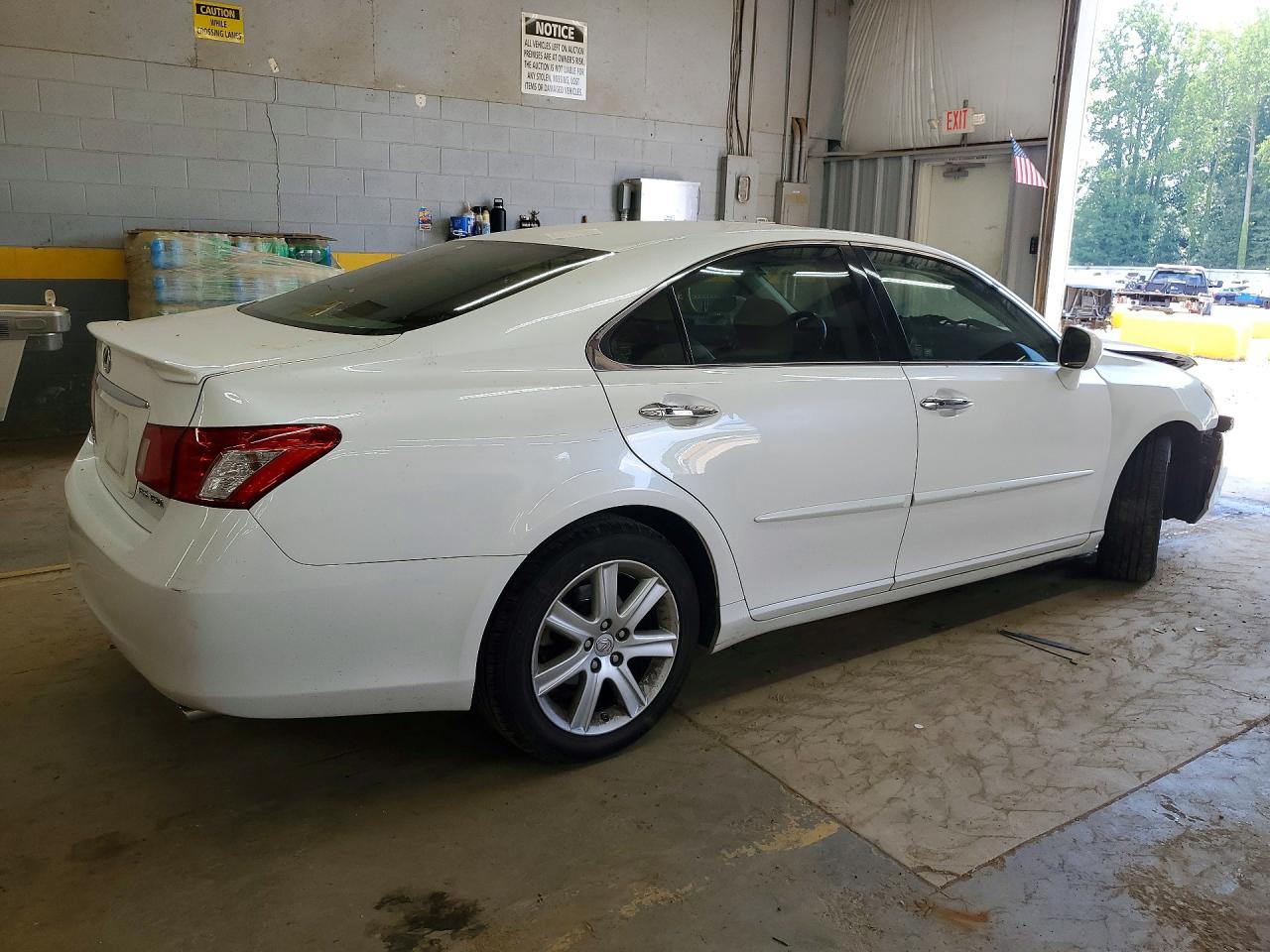 2007 Lexus Es 350 White vin: JTHBJ46GX72130852