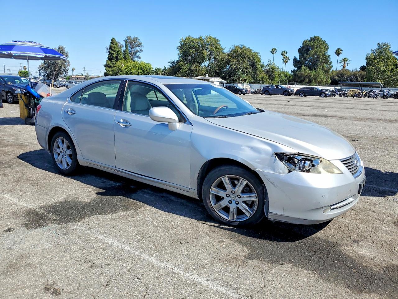 2007 Lexus Es 350 Серебряный vin: JTHBJ46GX72143830
