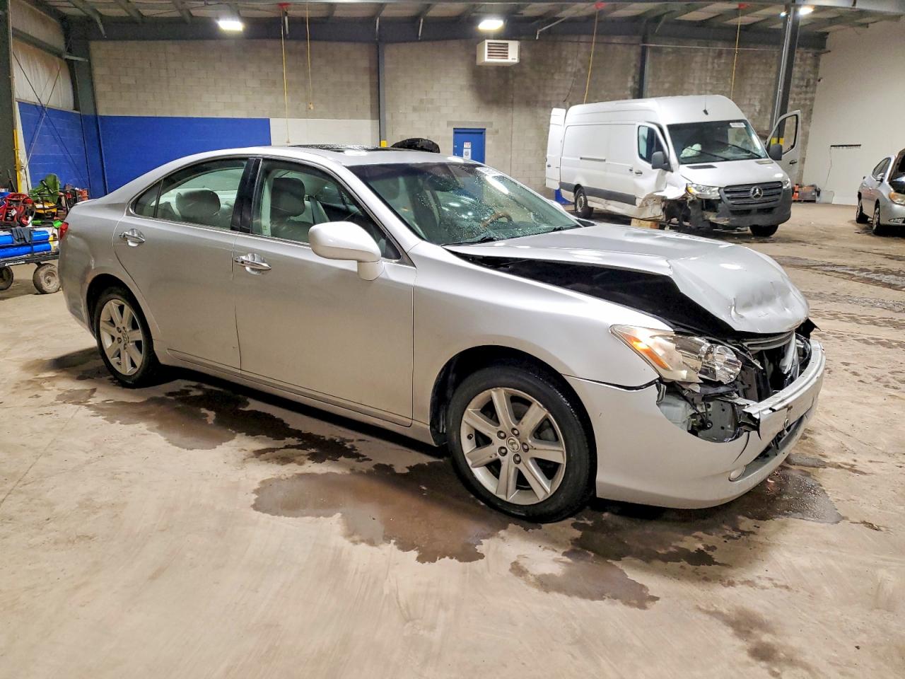 2007 Lexus Es 350 Silver vin: JTHBJ46GX72151779