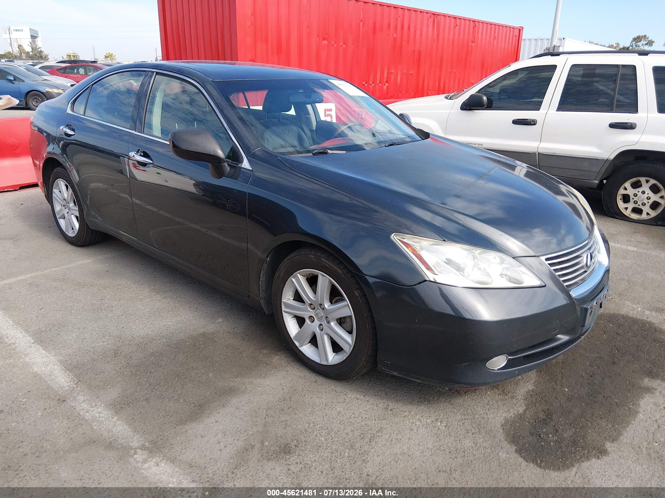 2007 Lexus Es 350   Серый vin: JTHBJ46GX72152169