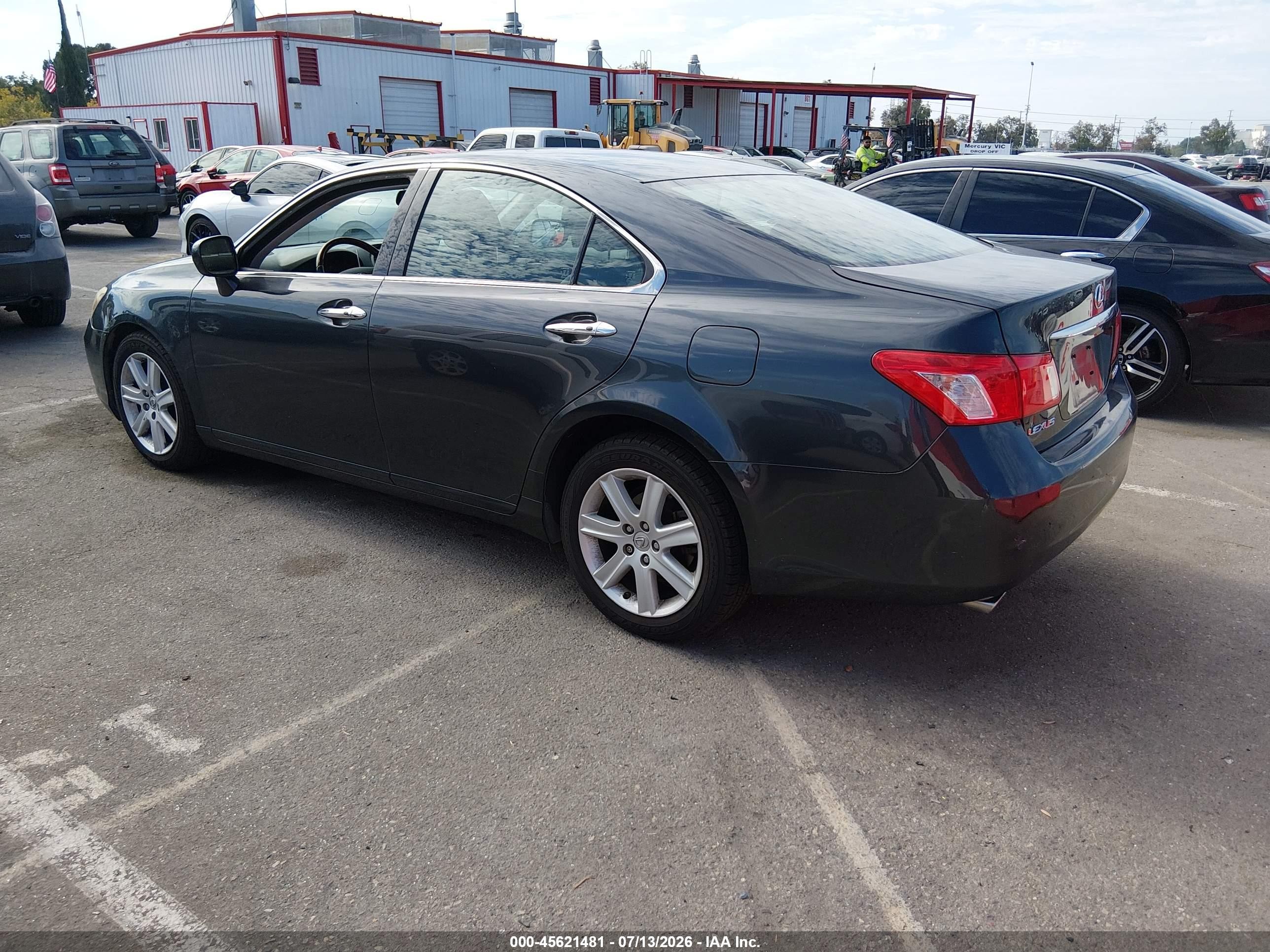 2007 Lexus Es 350   Серый vin: JTHBJ46GX72152169