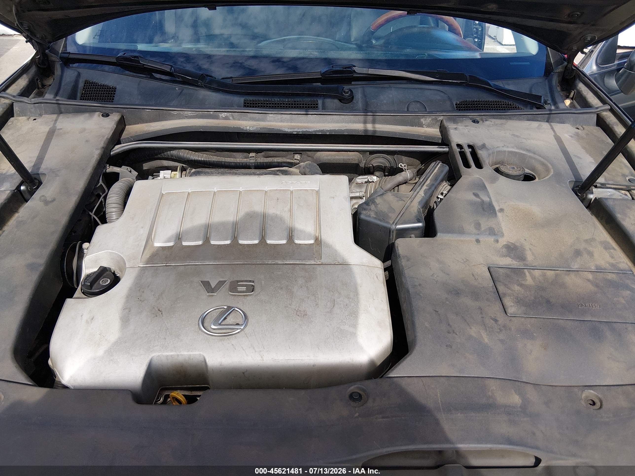 2007 Lexus Es 350   Серый vin: JTHBJ46GX72152169