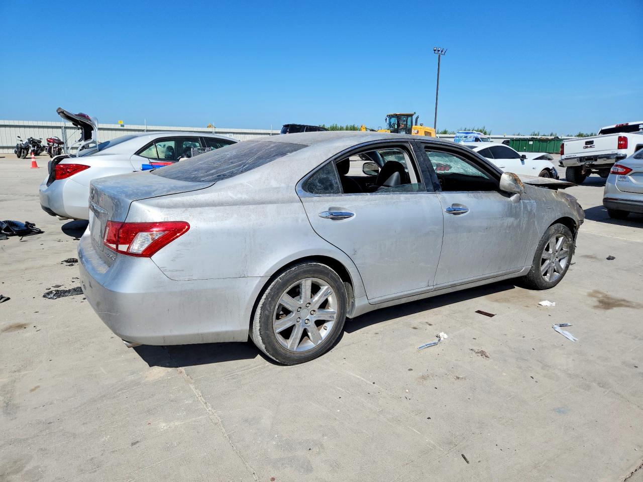 2007 Lexus Es 350 Silver vin: JTHBJ46GX72153354