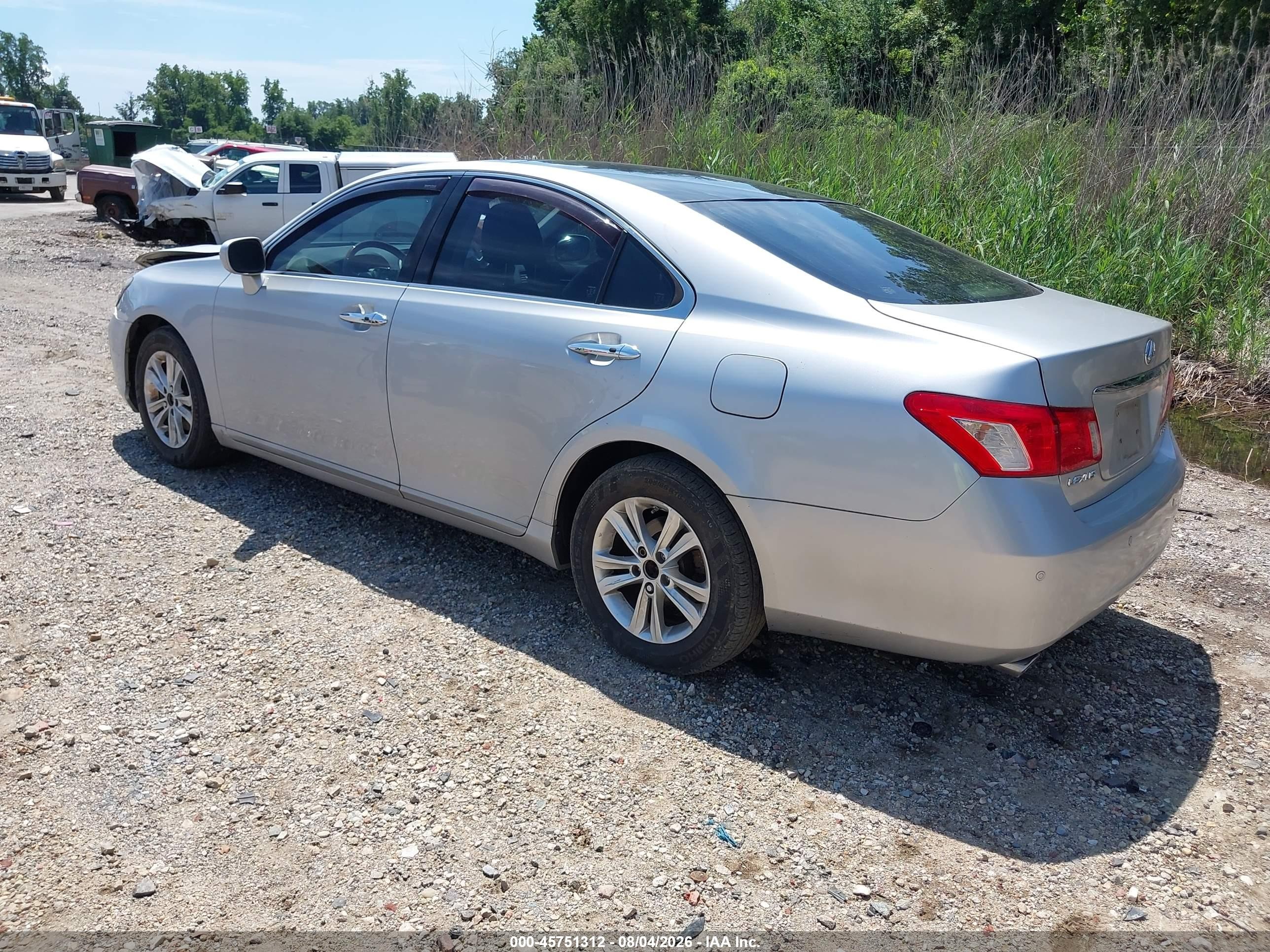 2008 Lexus Es 350   Silver vin: JTHBJ46GX82165845