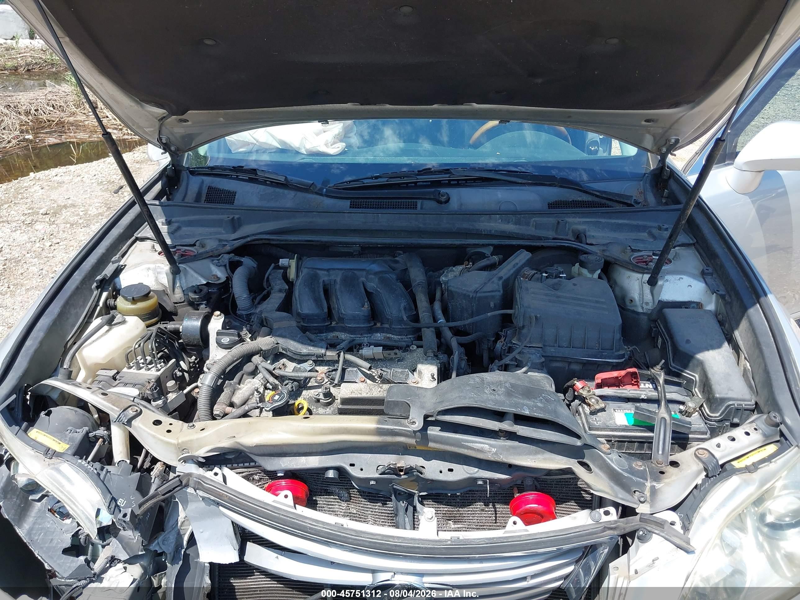 2008 Lexus Es 350   Silver vin: JTHBJ46GX82165845
