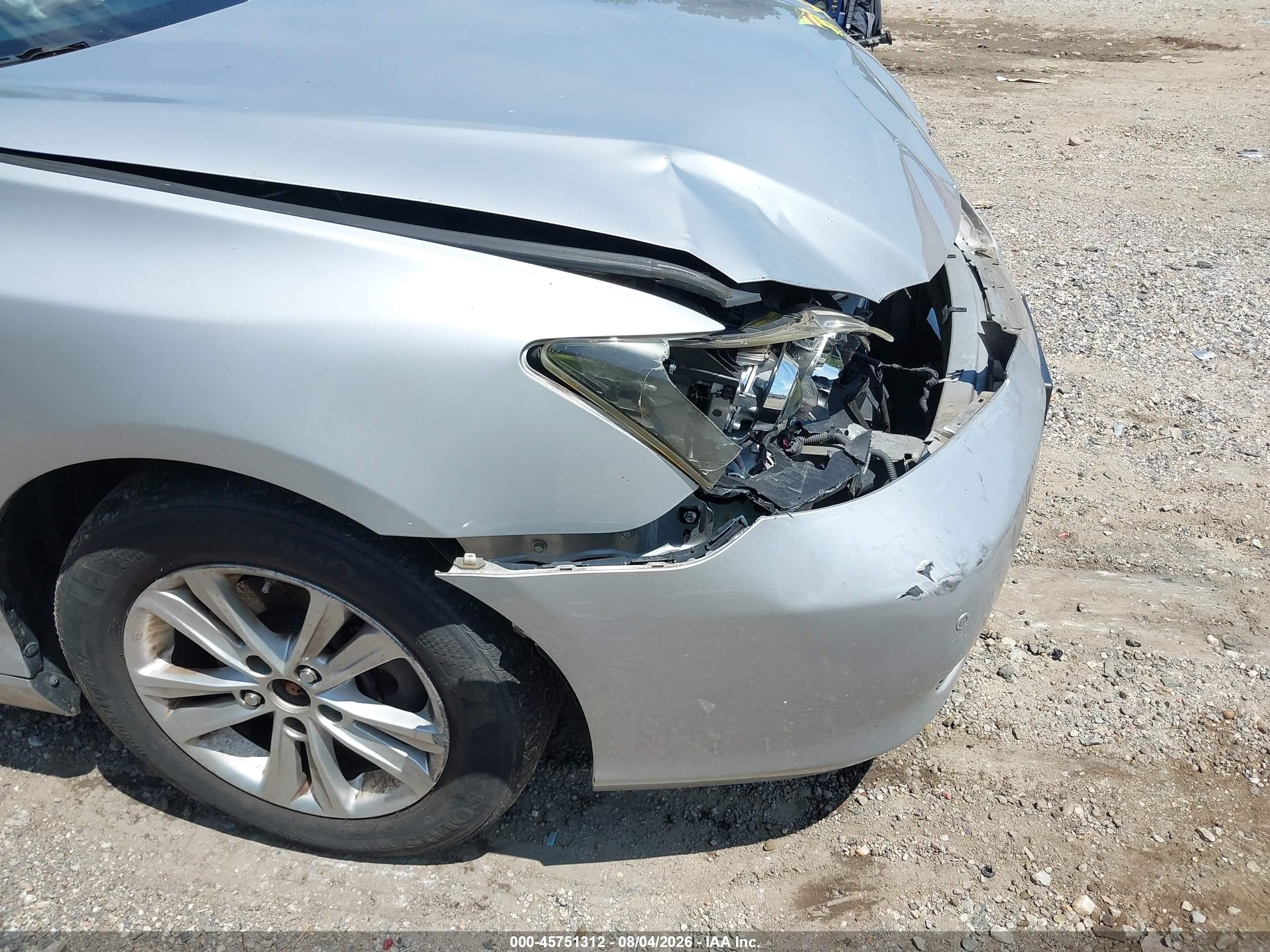 2008 Lexus Es 350   Silver vin: JTHBJ46GX82165845