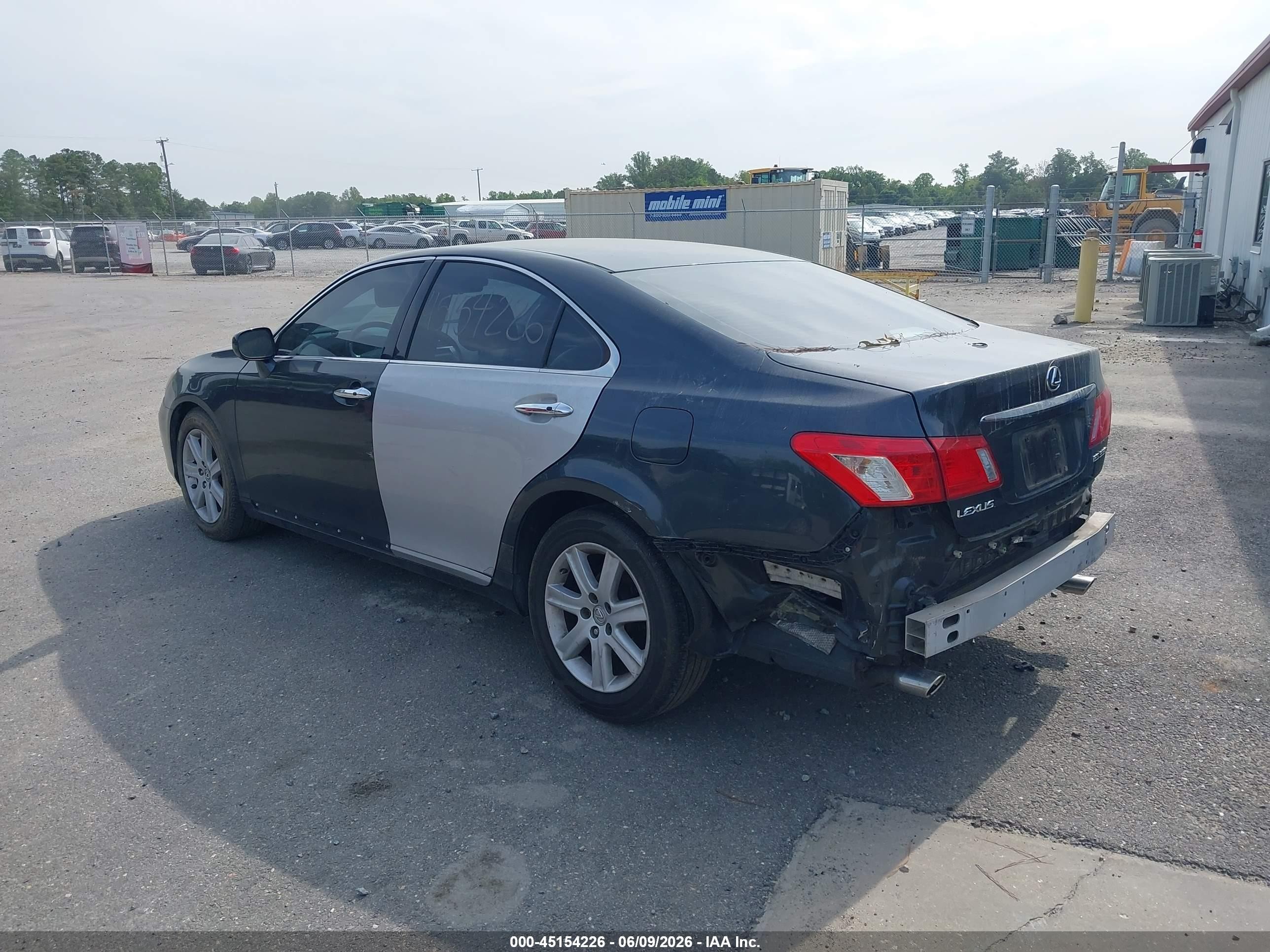 2008 Lexus Es 350   Gray vin: JTHBJ46GX82169863