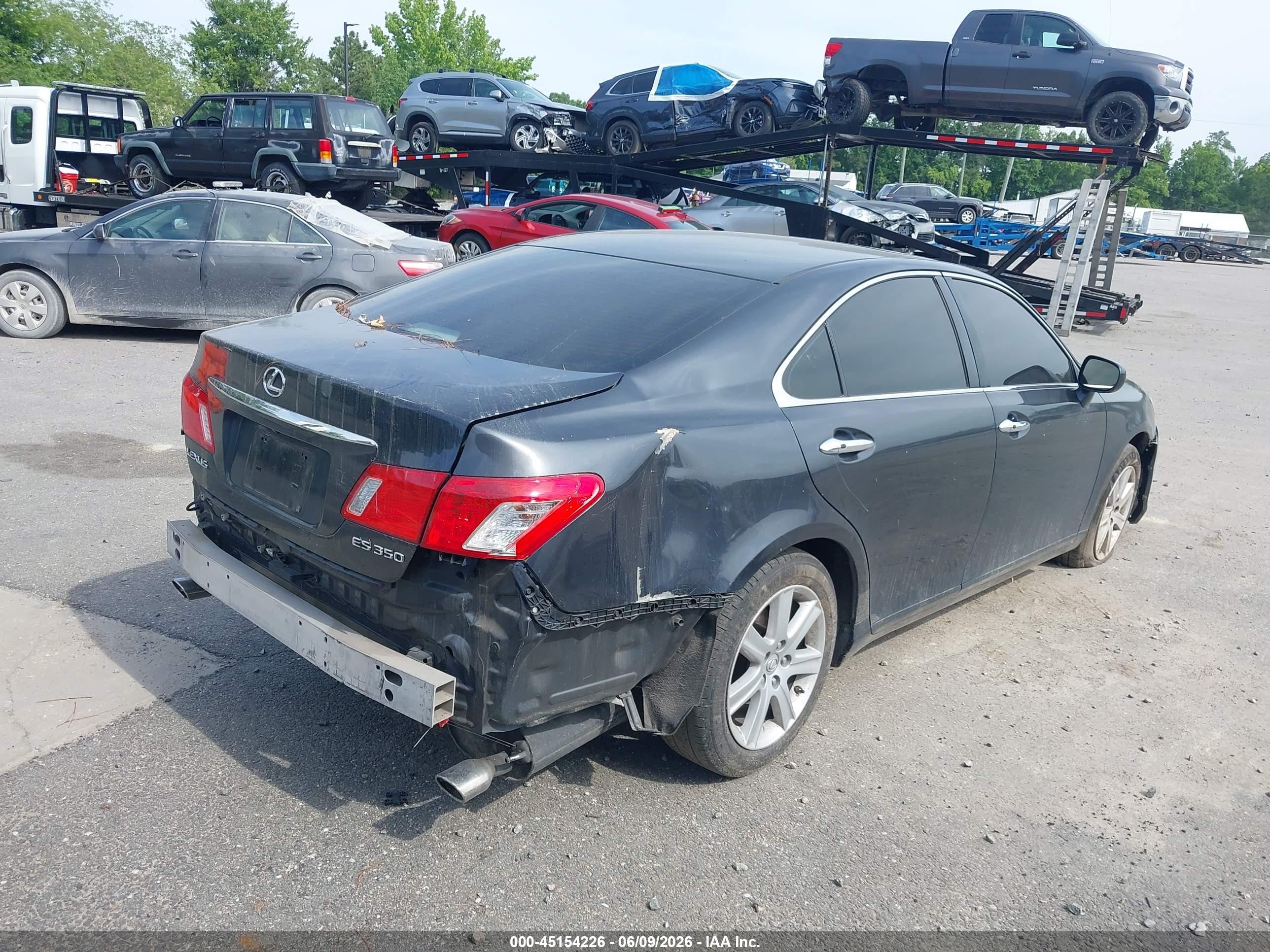 2008 Lexus Es 350   Gray vin: JTHBJ46GX82169863