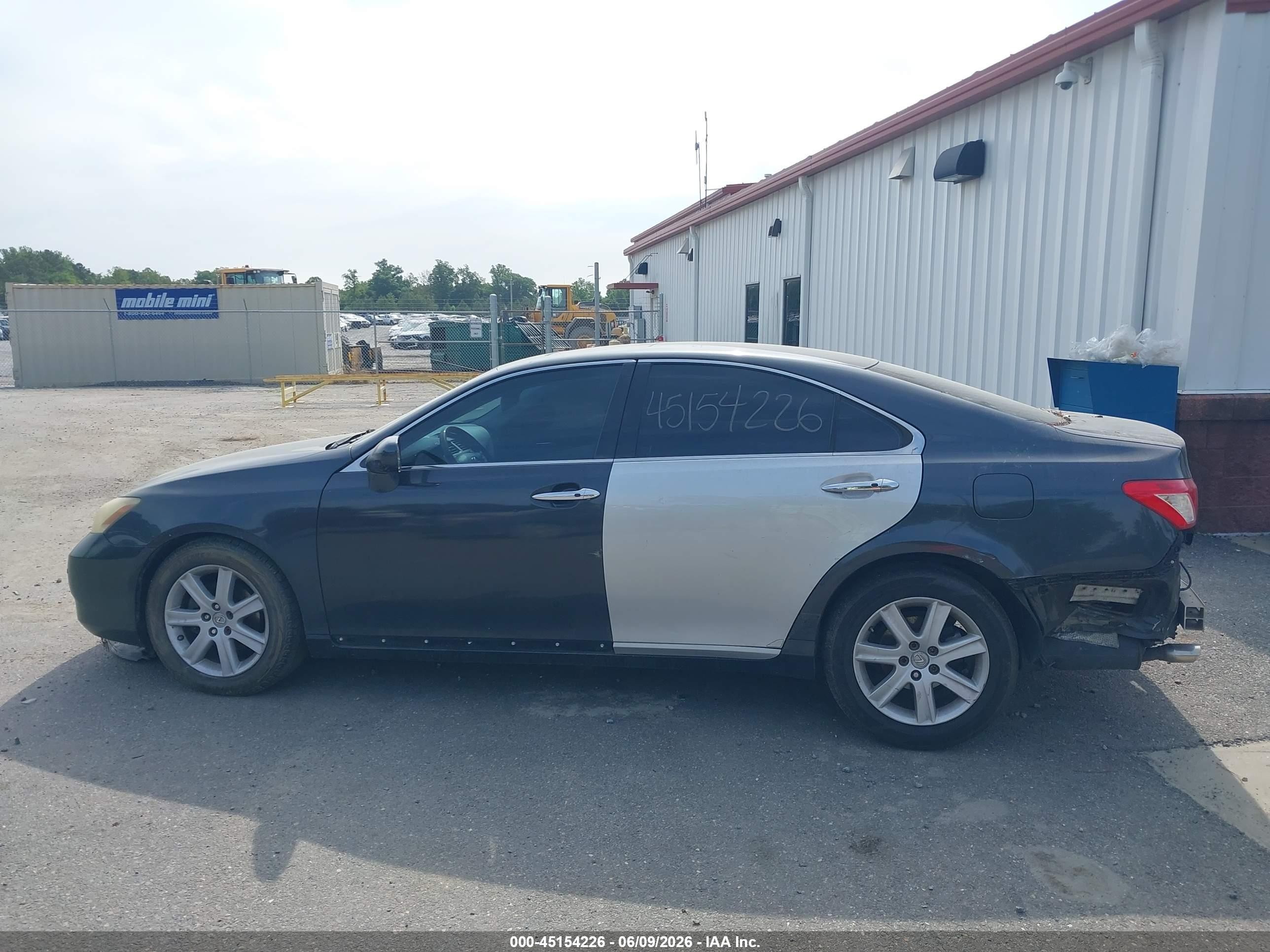2008 Lexus Es 350   Gray vin: JTHBJ46GX82169863