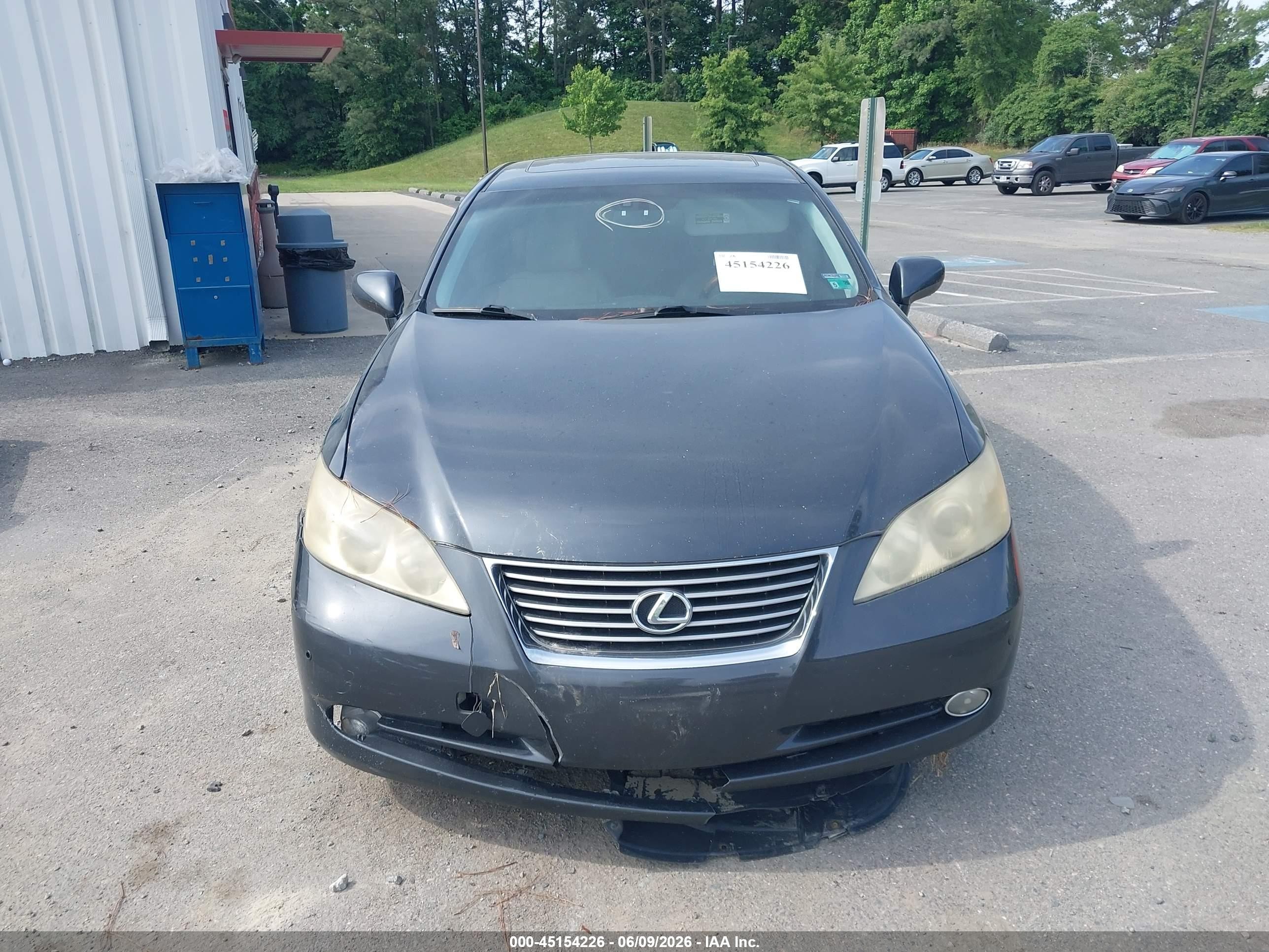 2008 Lexus Es 350   Gray vin: JTHBJ46GX82169863