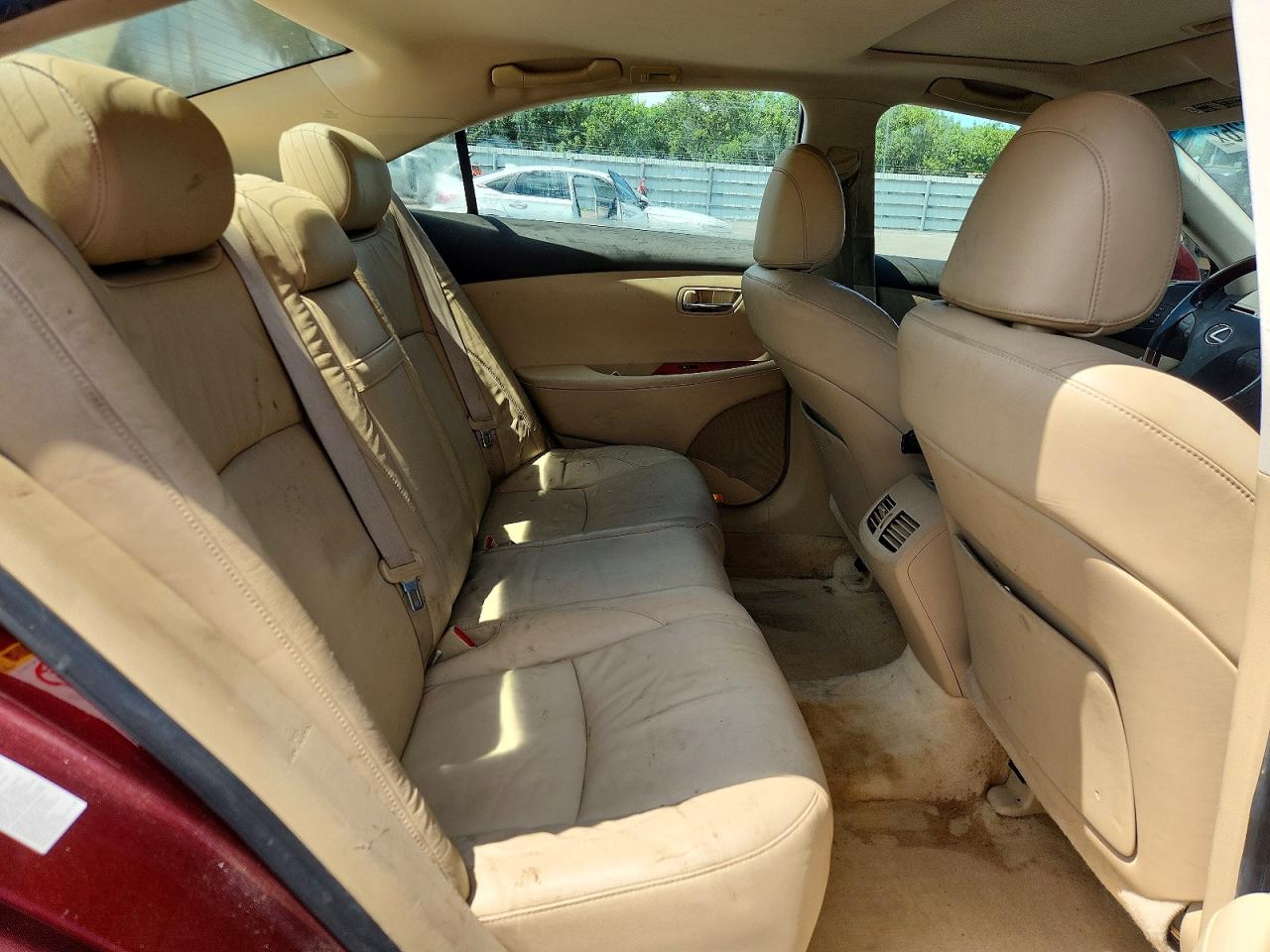 2008 Lexus Es 350 Бордовый vin: JTHBJ46GX82171600