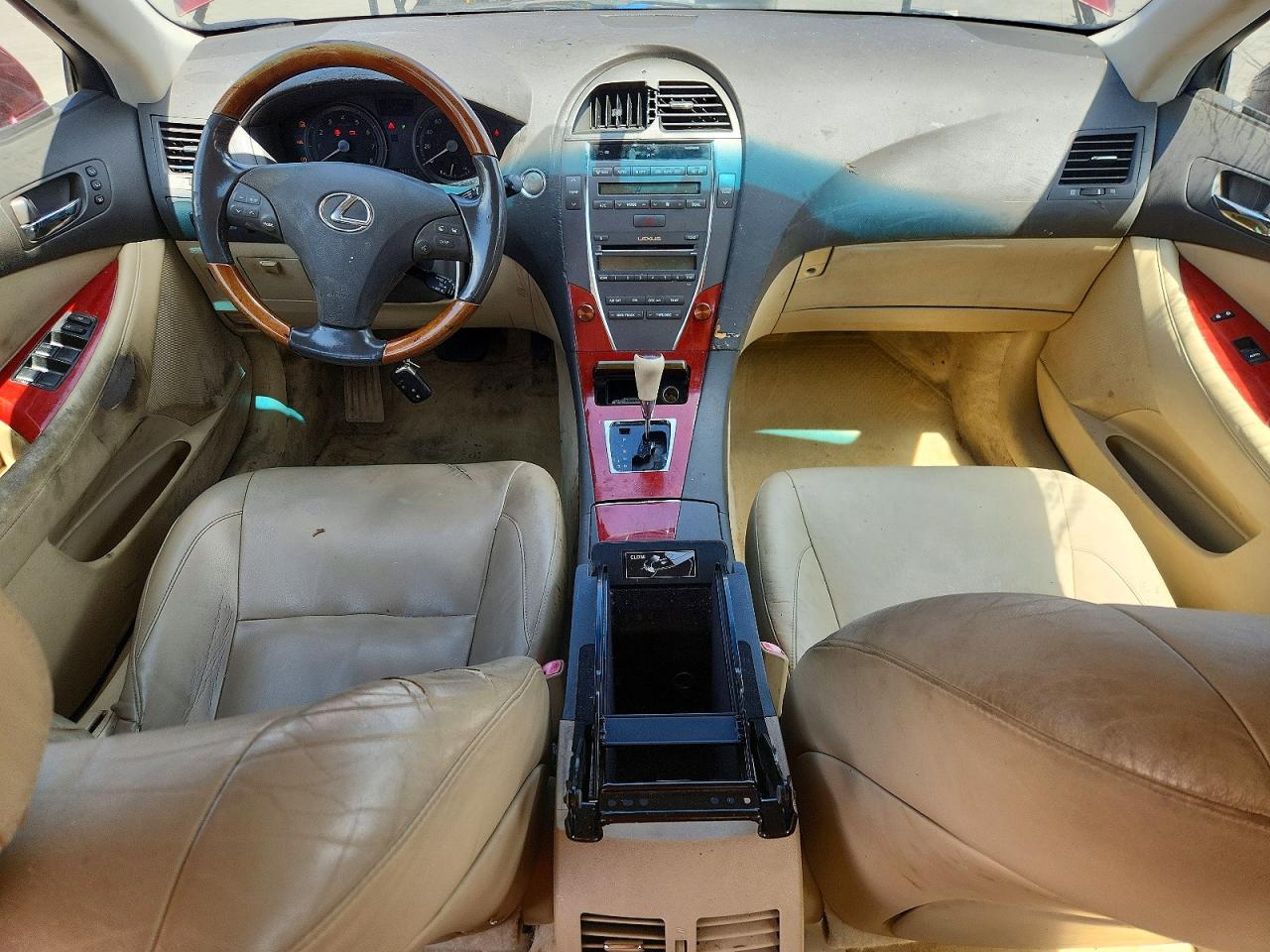 2008 Lexus Es 350 Бордовый vin: JTHBJ46GX82171600